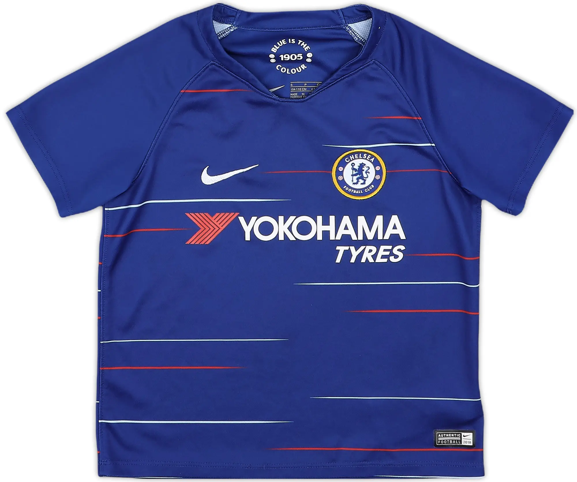 2018-19 Chelsea Home Shirt - 9/10 - (5-6 Years)
