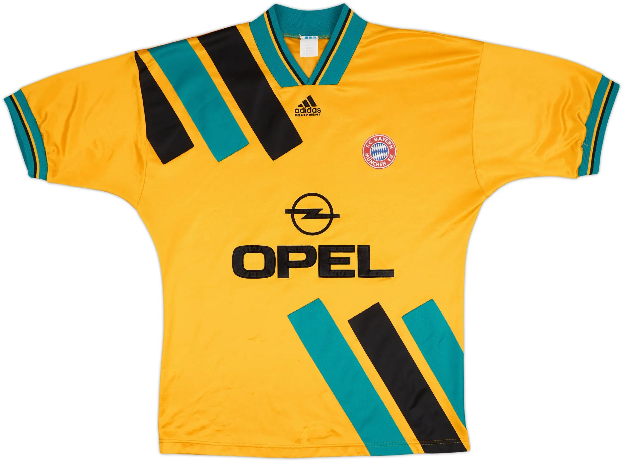adidas Bayern Munich Mens SS Away Shirt 1993/94