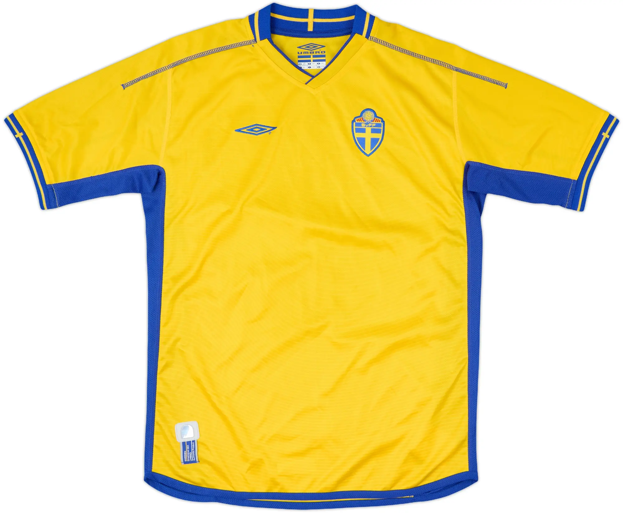 2003-04 Sweden Home Shirt - 7/10 - (XL.Boys)