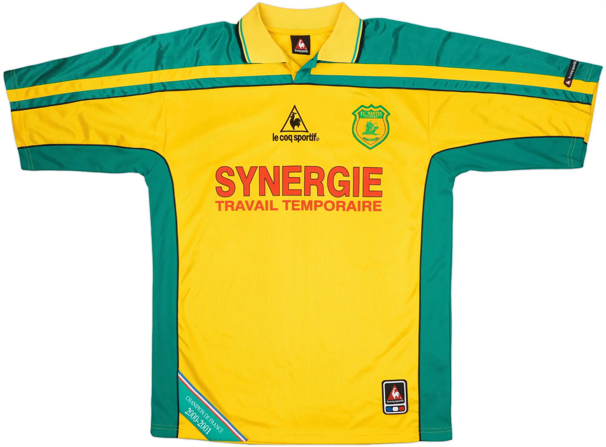 2001-02 Nantes Home Shirt - 9/10 - (XL)