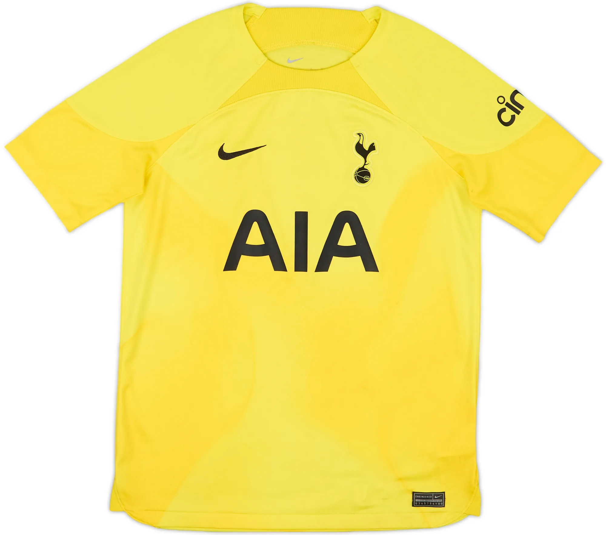 Nike Tottenham Hotspur Boys LS Goalkeeper Home Shirt 2022/23