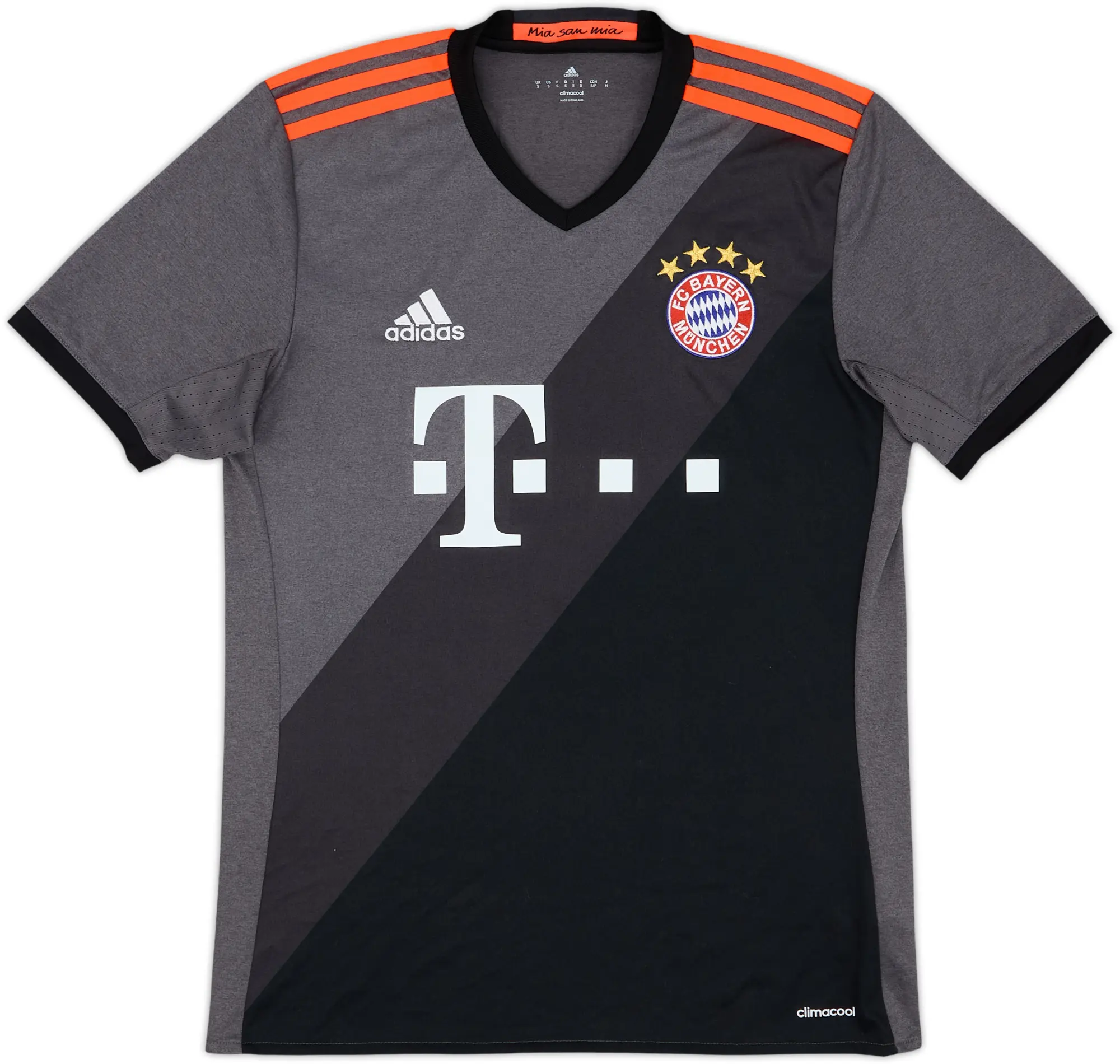 adidas Bayern Munich Mens SS Away Shirt 2016/17