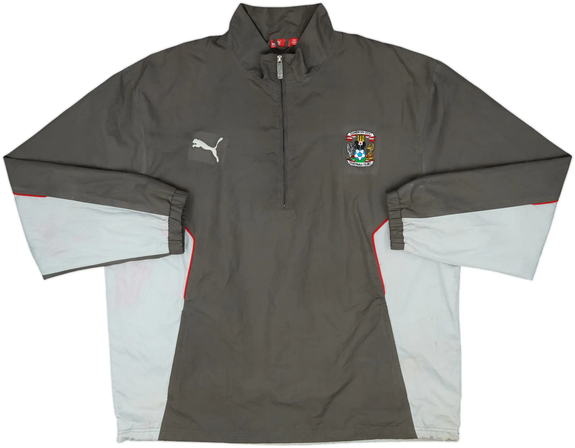 2008-09 Coventry Puma 1/4 Zip Drill Top - 7/10 - (XL)