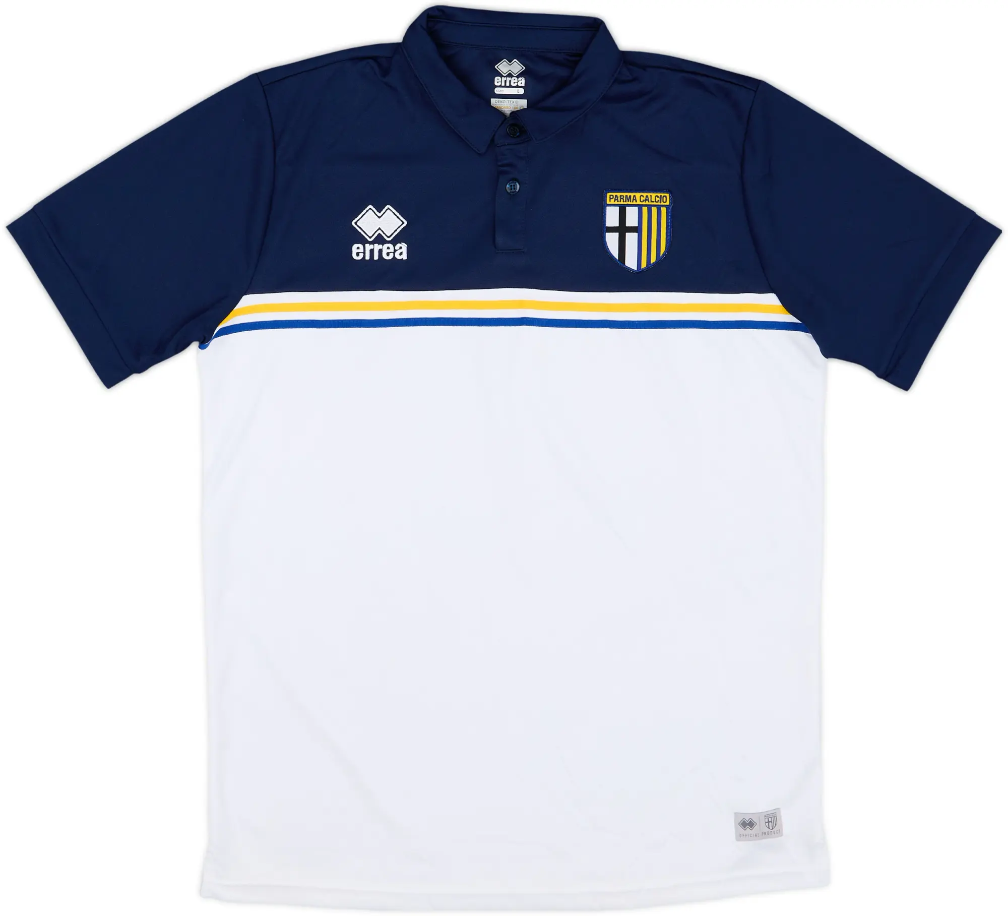 2021-22 Parma Errea Polo Shirt - 8/10 - (L)
