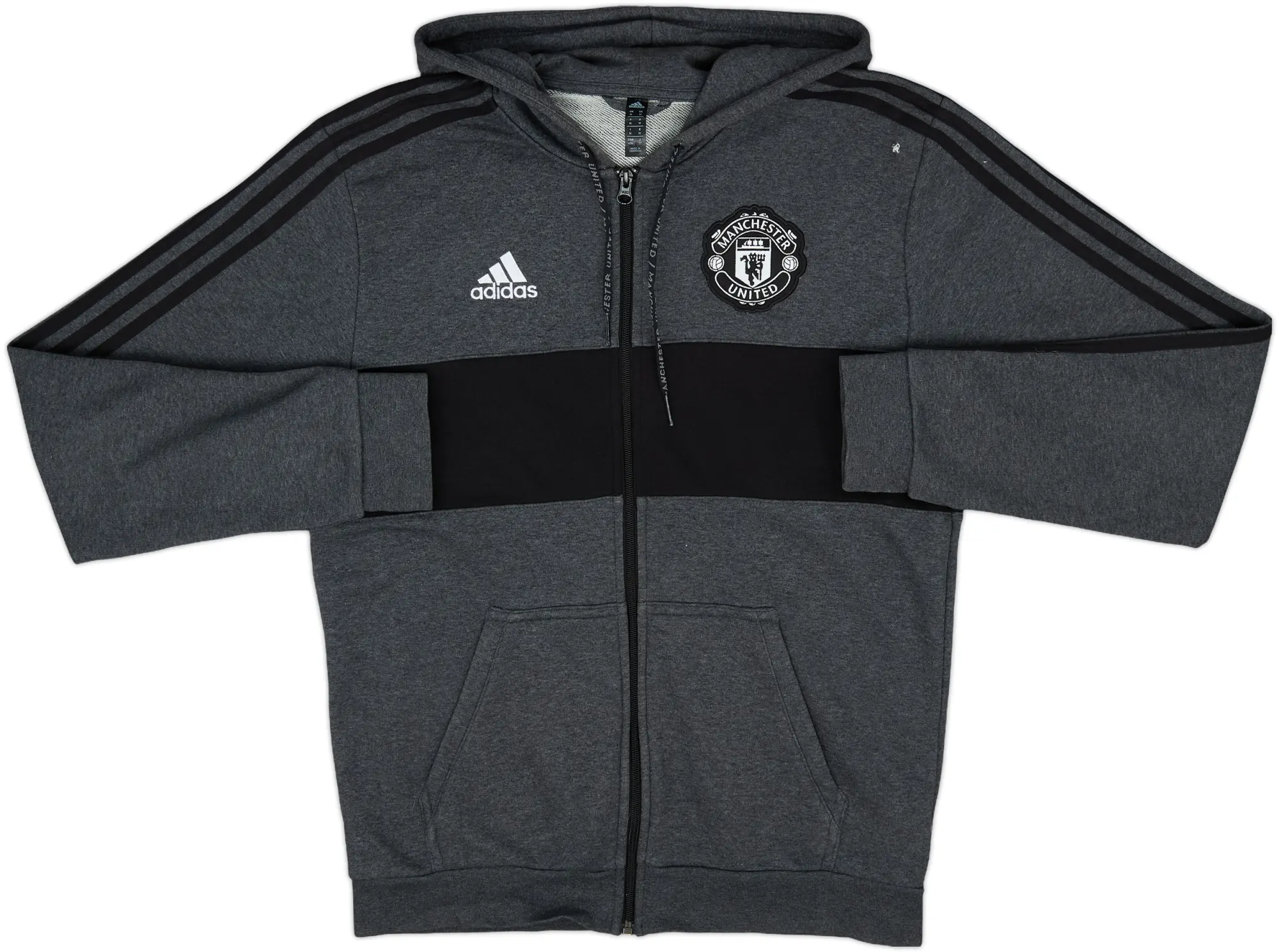 2019-20 Manchester United adidas Hooded Track Jacket - 5/10 - (M)