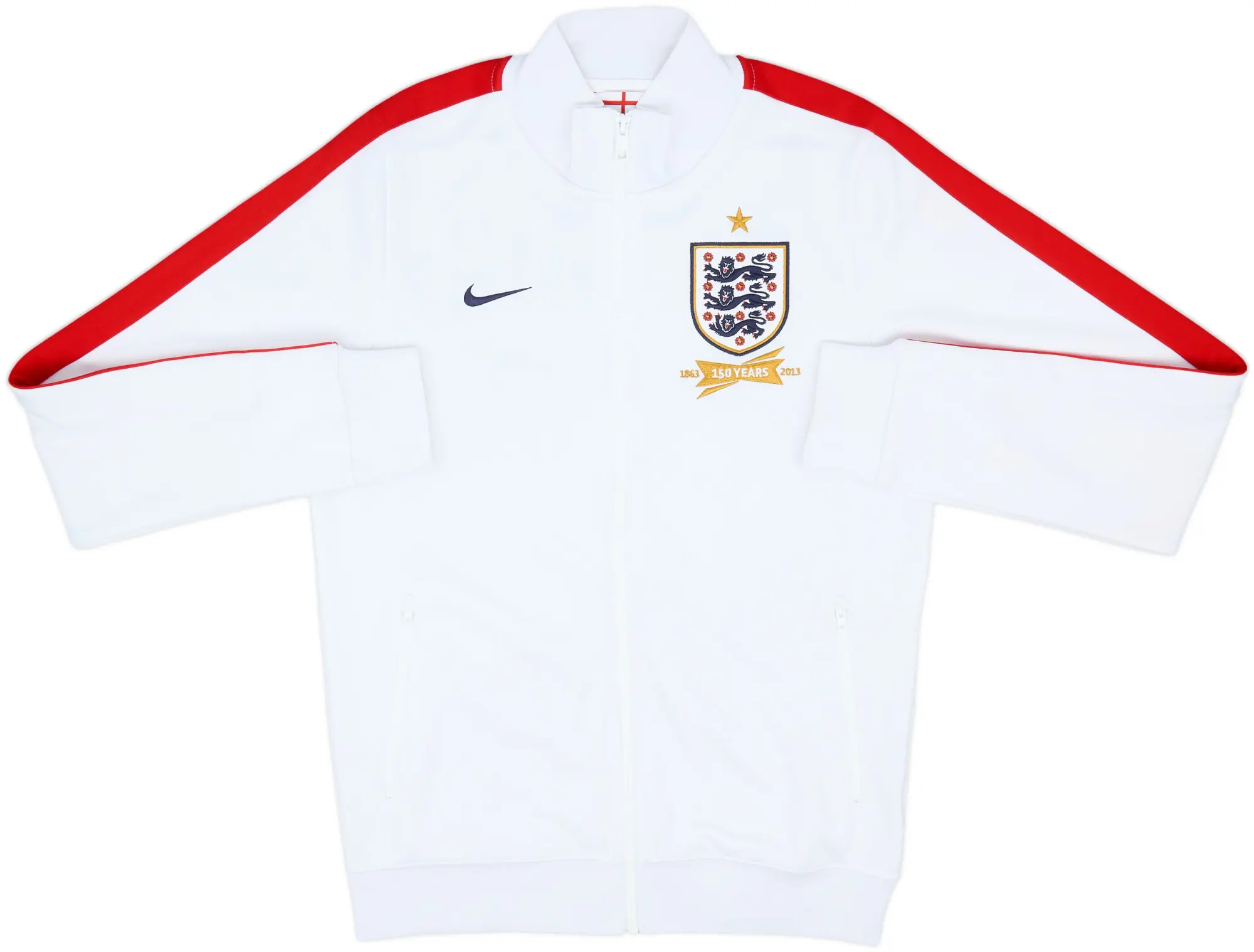 2013-14 England Nike N98 Track Jacket - 6/10 - (S)