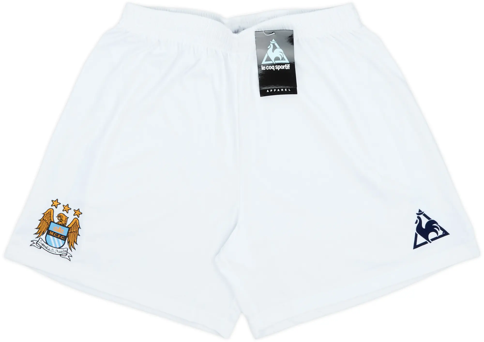 2007-08 Manchester City Home Shorts (L)