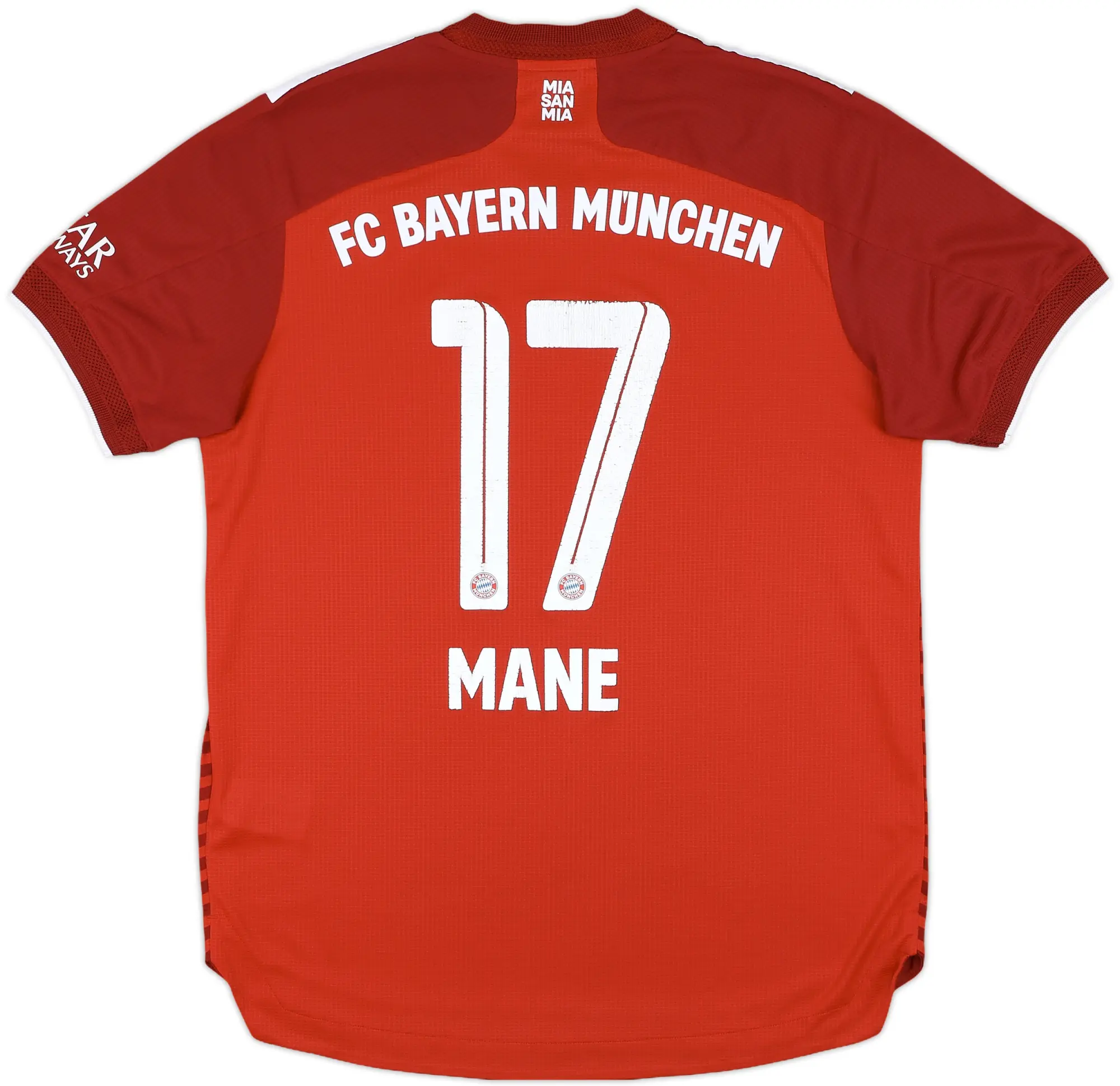 adidas Bayern Munich Mens SS Player Issue Home Shirt 2021/22