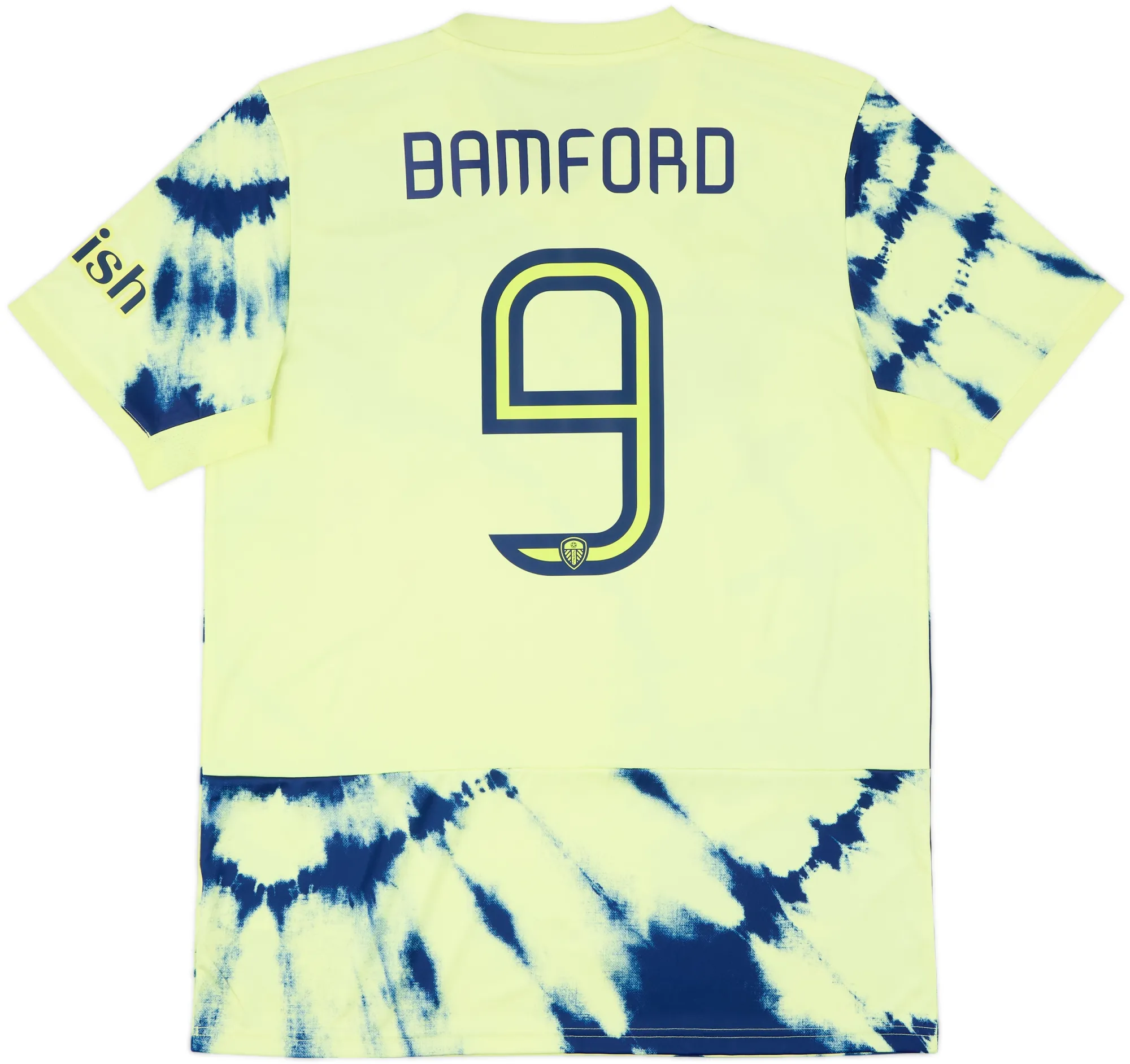 adidas Leeds United Mens SS Away Shirt 2022/23