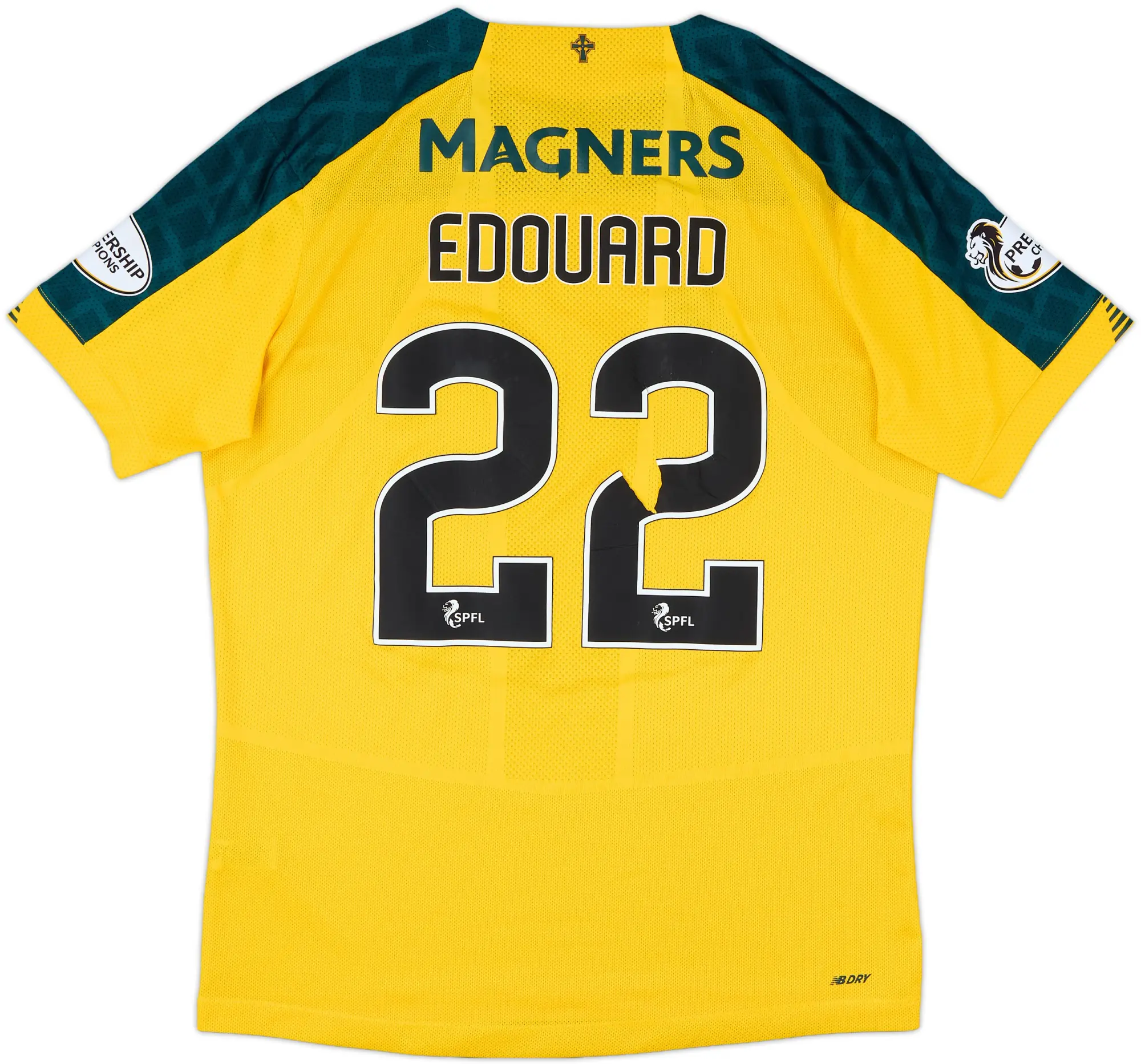 2019-20 Celtic Away Shirt Edouard #22 - 4/10 - (M)