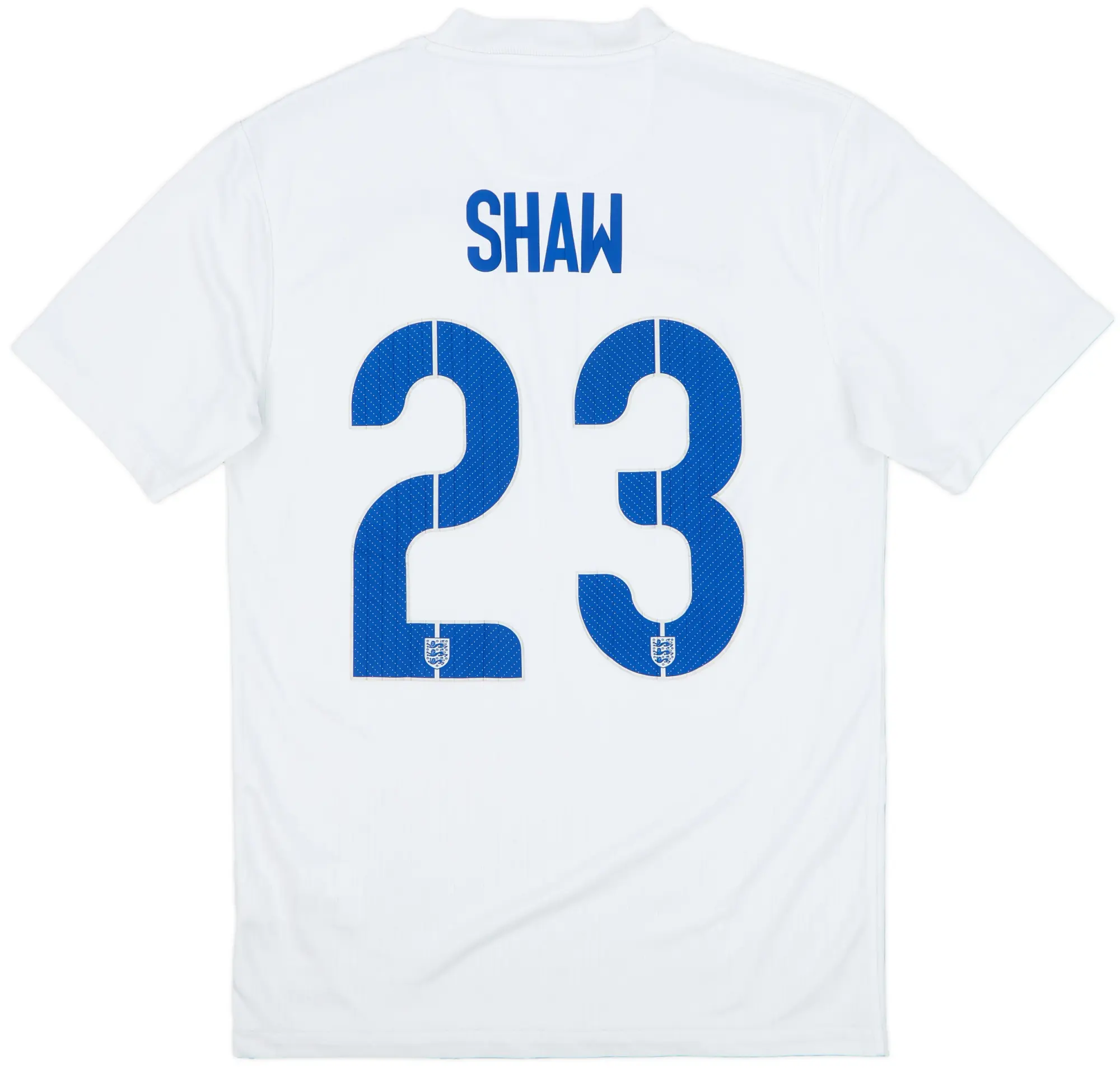 2014-15 England Home Shirt Shaw #23 - 6/10 - (S)