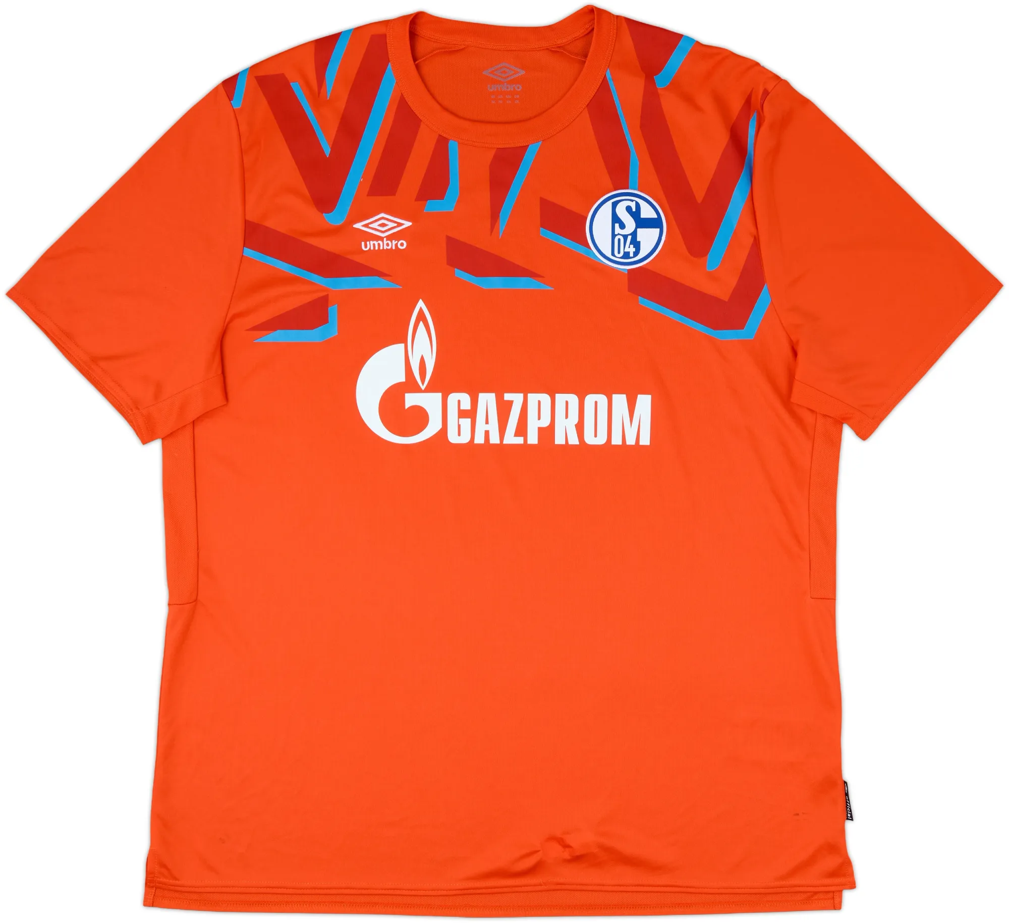 Umbro Schalke 04 Mens SS Goalkeeper Home Shirt 2019/20