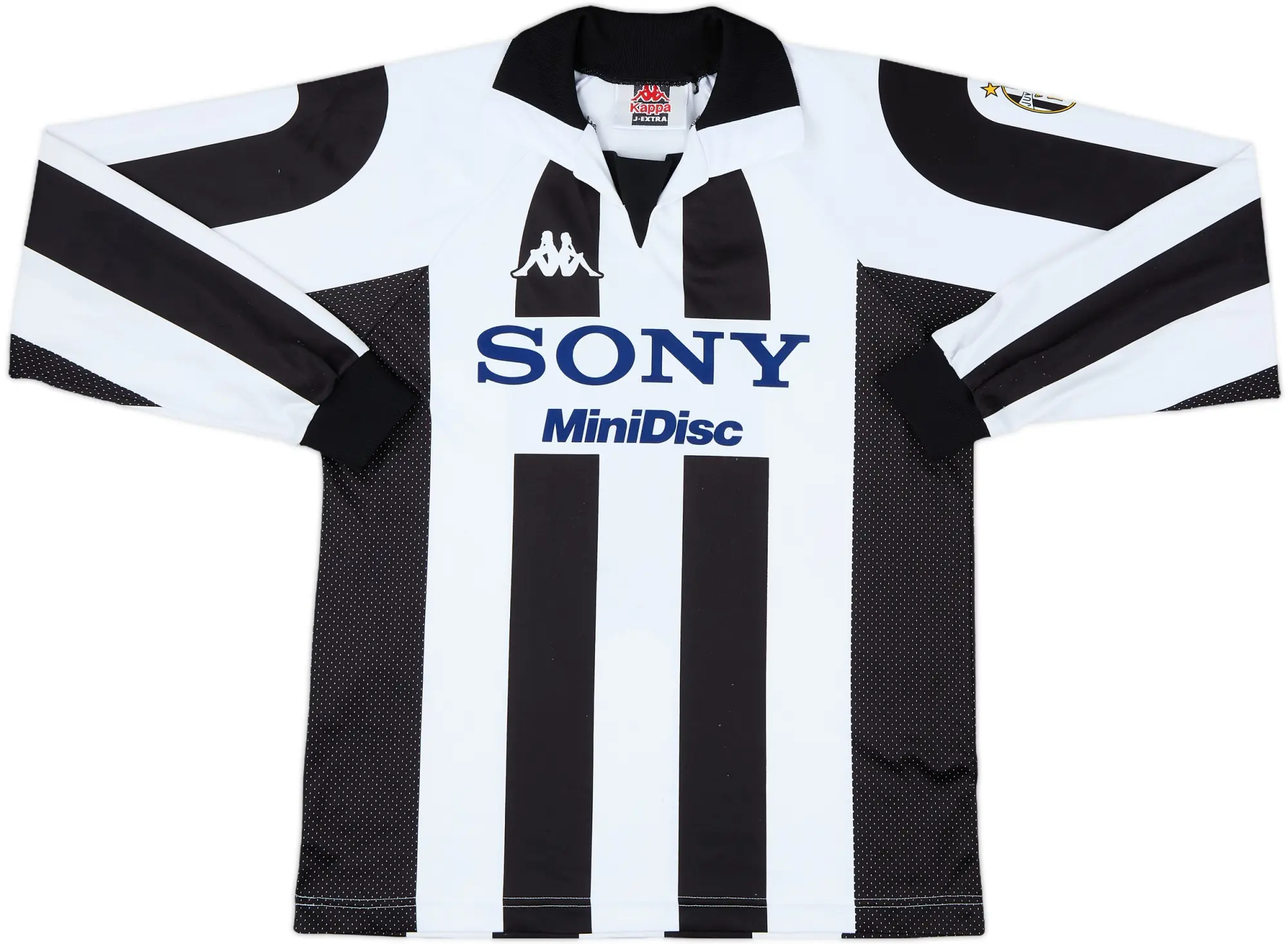 1997-98 Juventus Basic Centenary Home L/S Shirt - 7/10 - (XL.Boys)