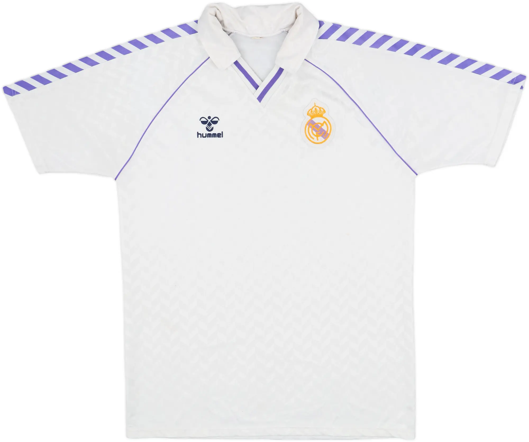 1986-88 Real Madrid Home Shirt - 8/10 - (XL)
