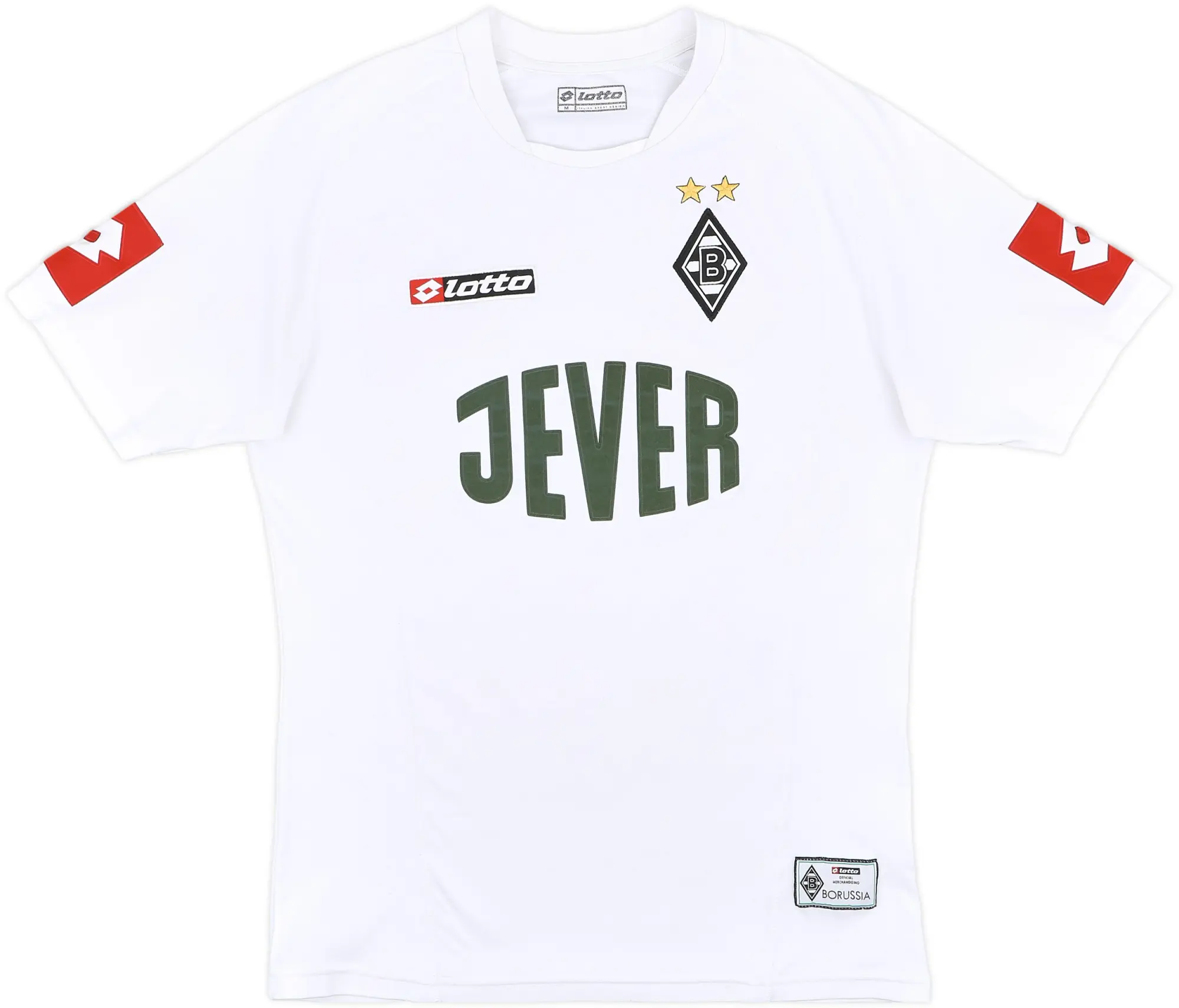 Lotto Borussia Monchengladbach Mens SS Home Shirt 2003/05