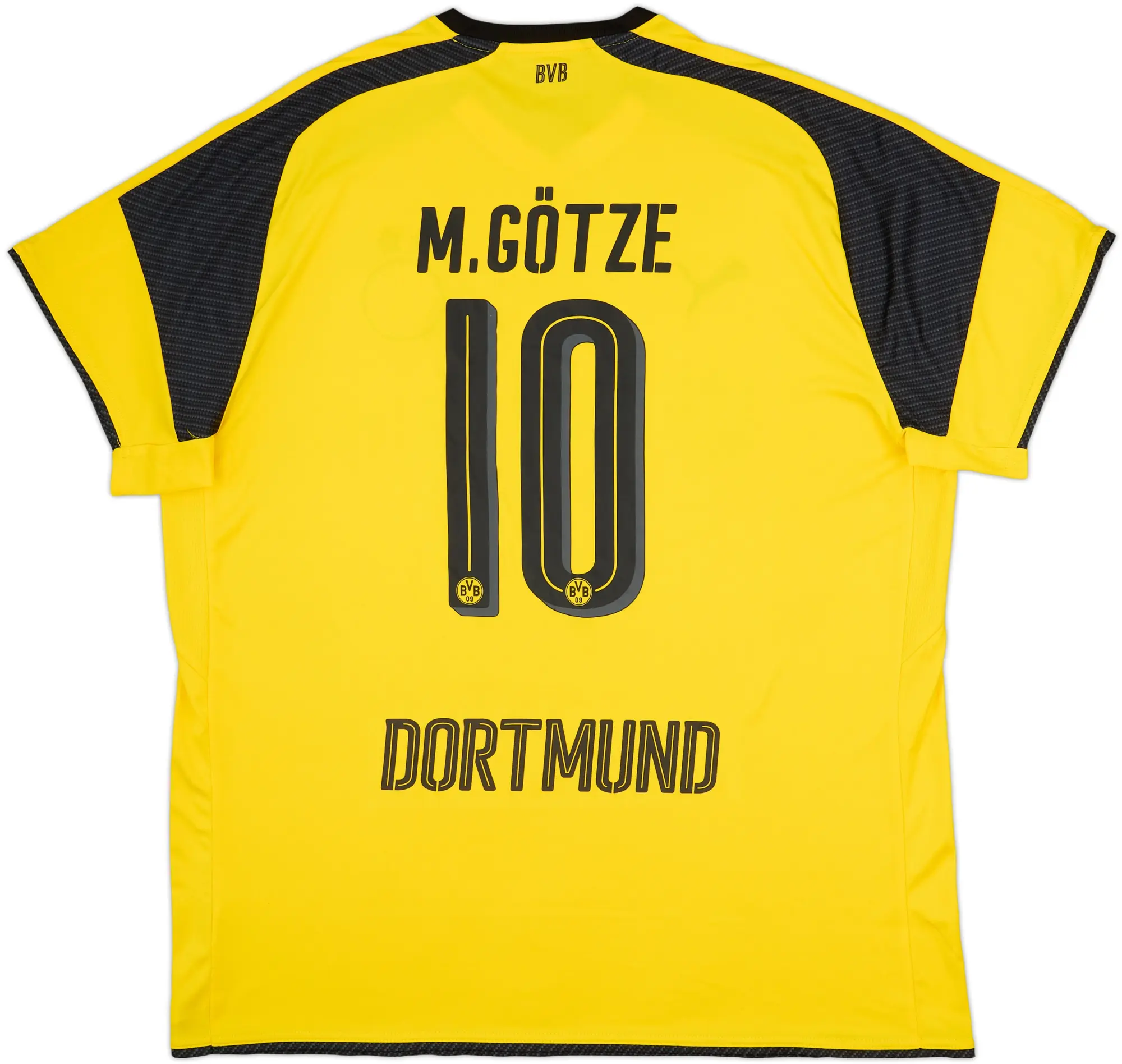 Puma Borussia Dortmund Mens SS Home European Shirt 2016/17