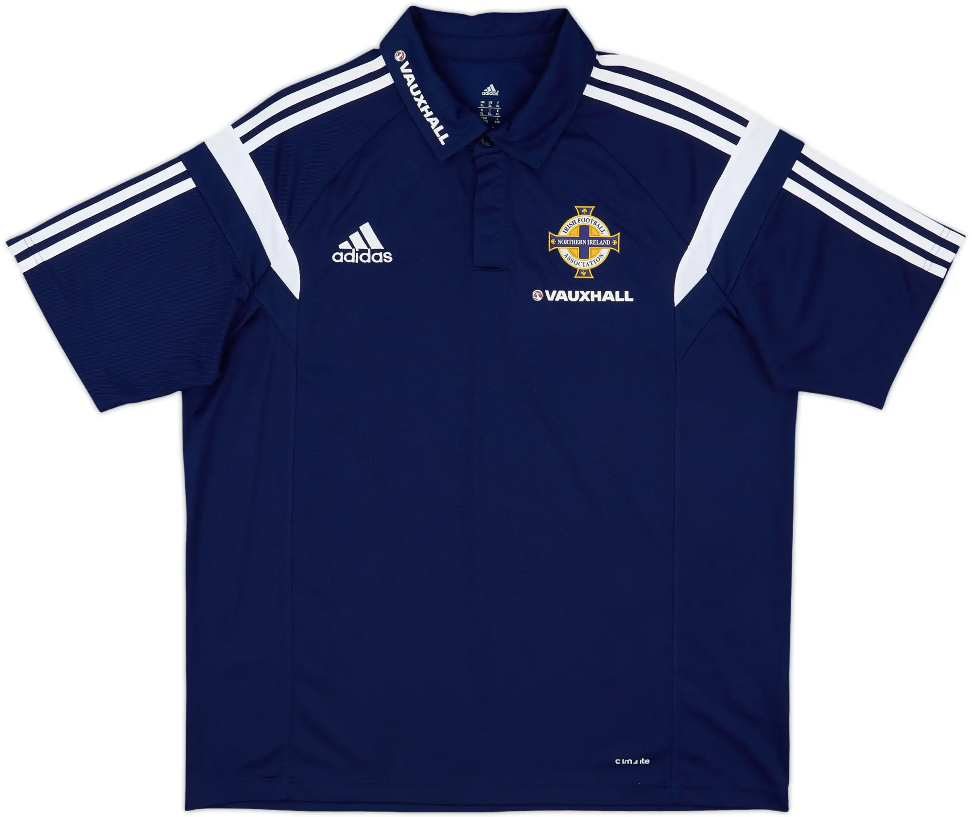 2013-14 Northern Ireland adidas Polo Shirt - 9/10 - (XL)