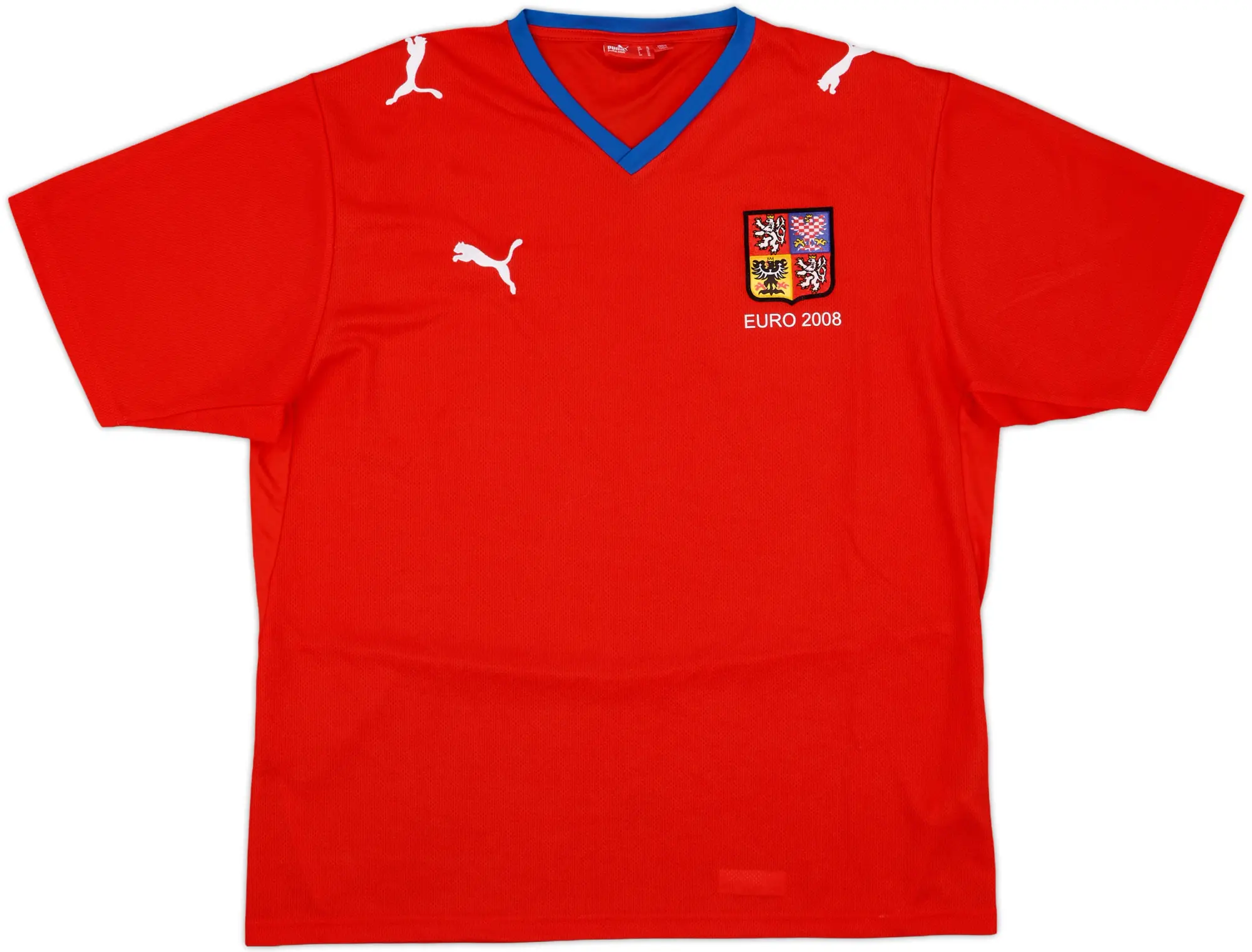2008-09 Czech Republic 'Euro 2008' Home Shirt - 9/10 - (XL)