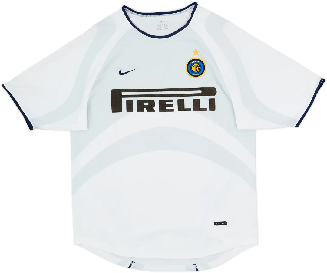 Nike Inter Milan Mens SS Away Shirt 2001/02 | INTA01-425 | FOOTY.COM