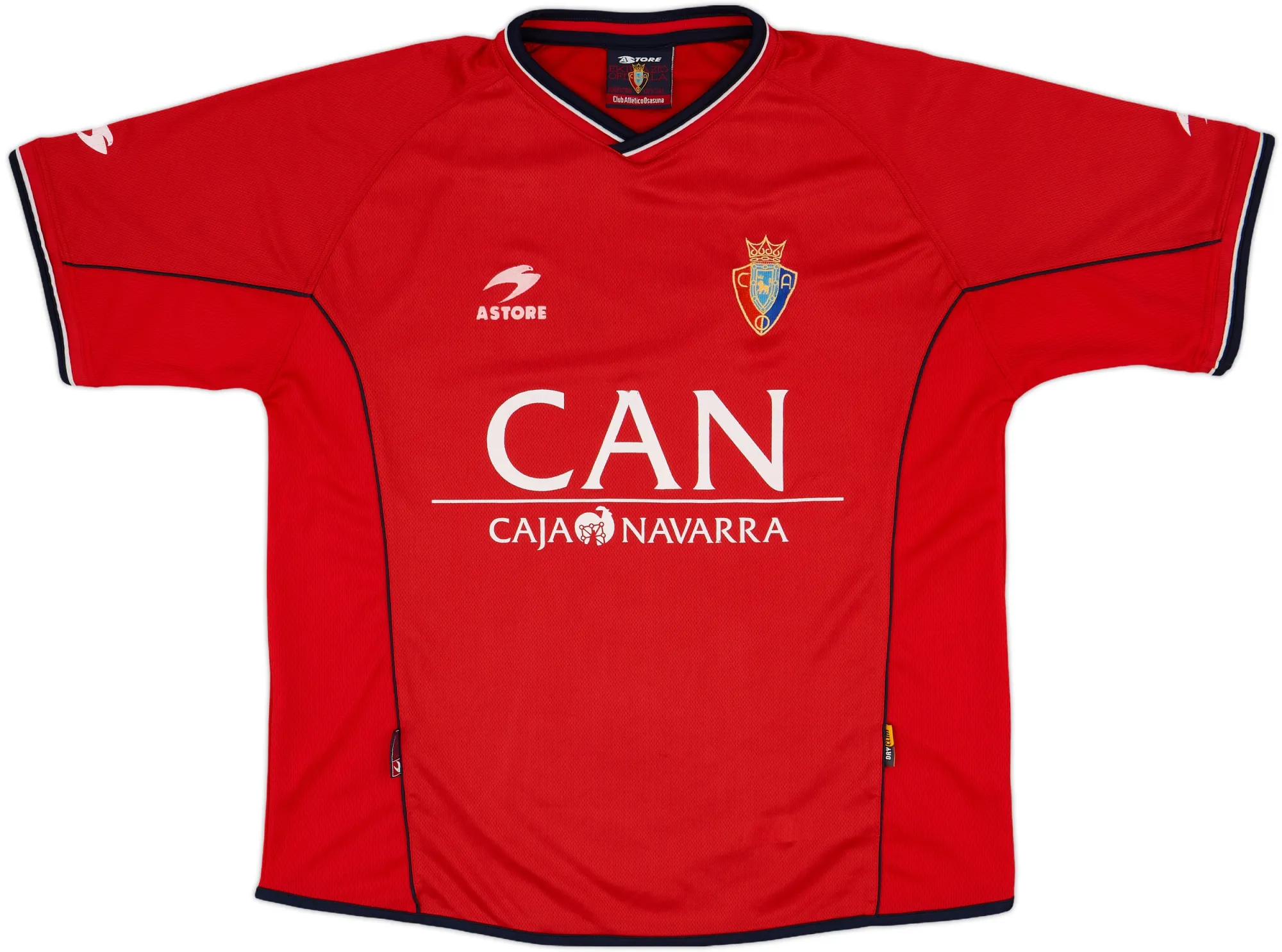 Astore Osasuna Mens SS Home Shirt 2002/03