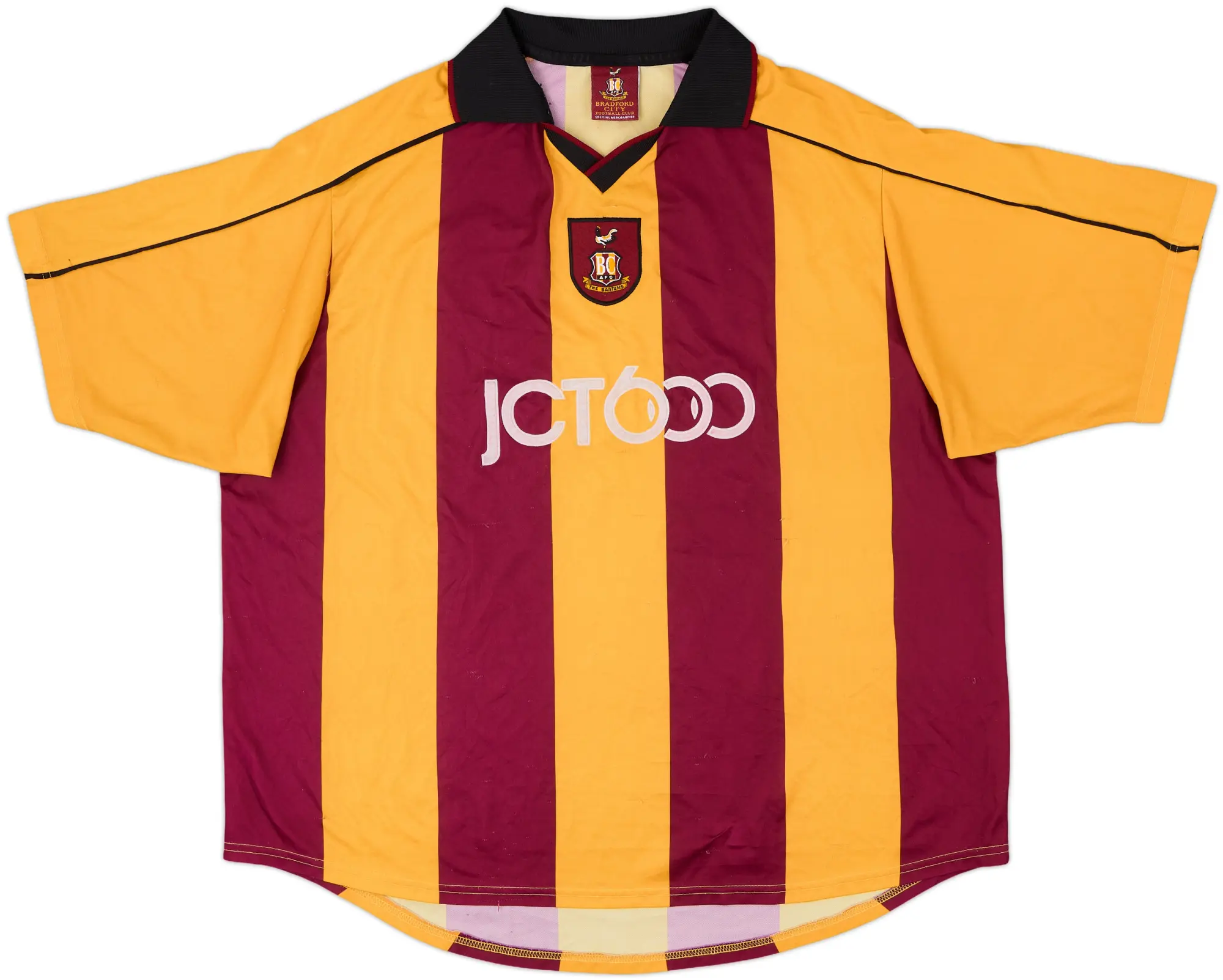 2001-03 Bradford City Home Shirt - 7/10 - (XXL)