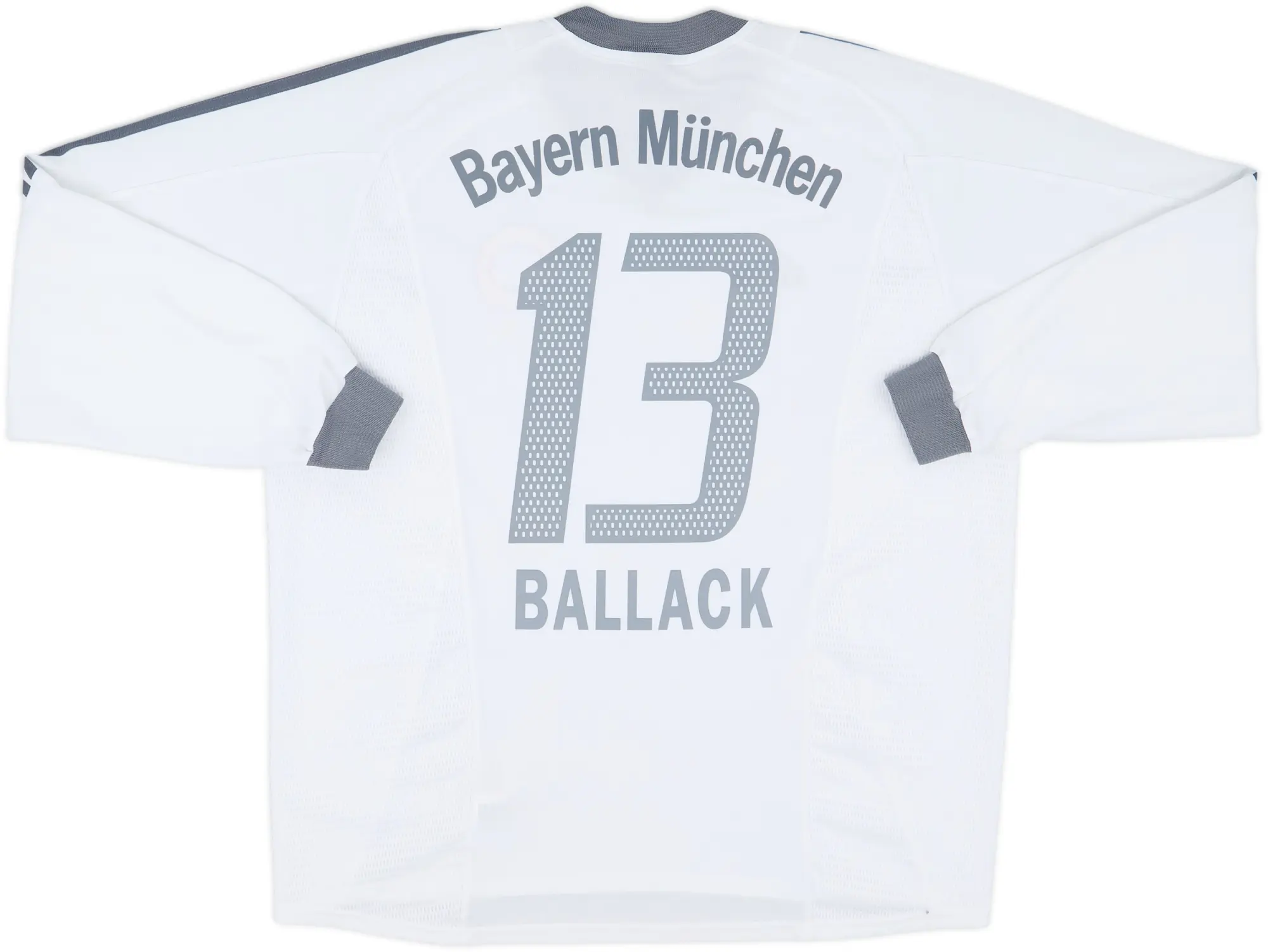 adidas Bayern Munich Mens LS Away Shirt 2002/03