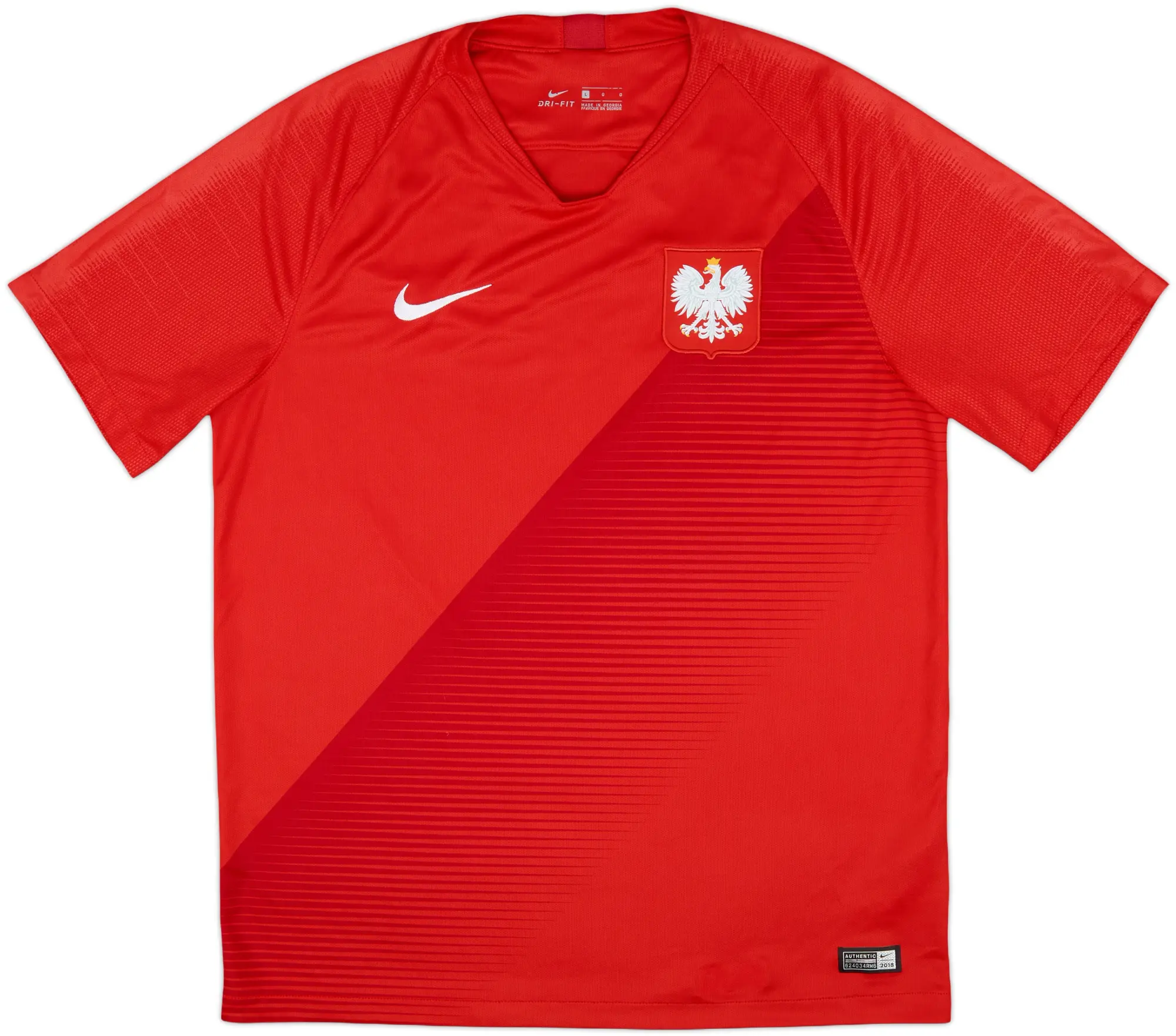 2018-19 Poland Away Shirt - 8/10 - (L)