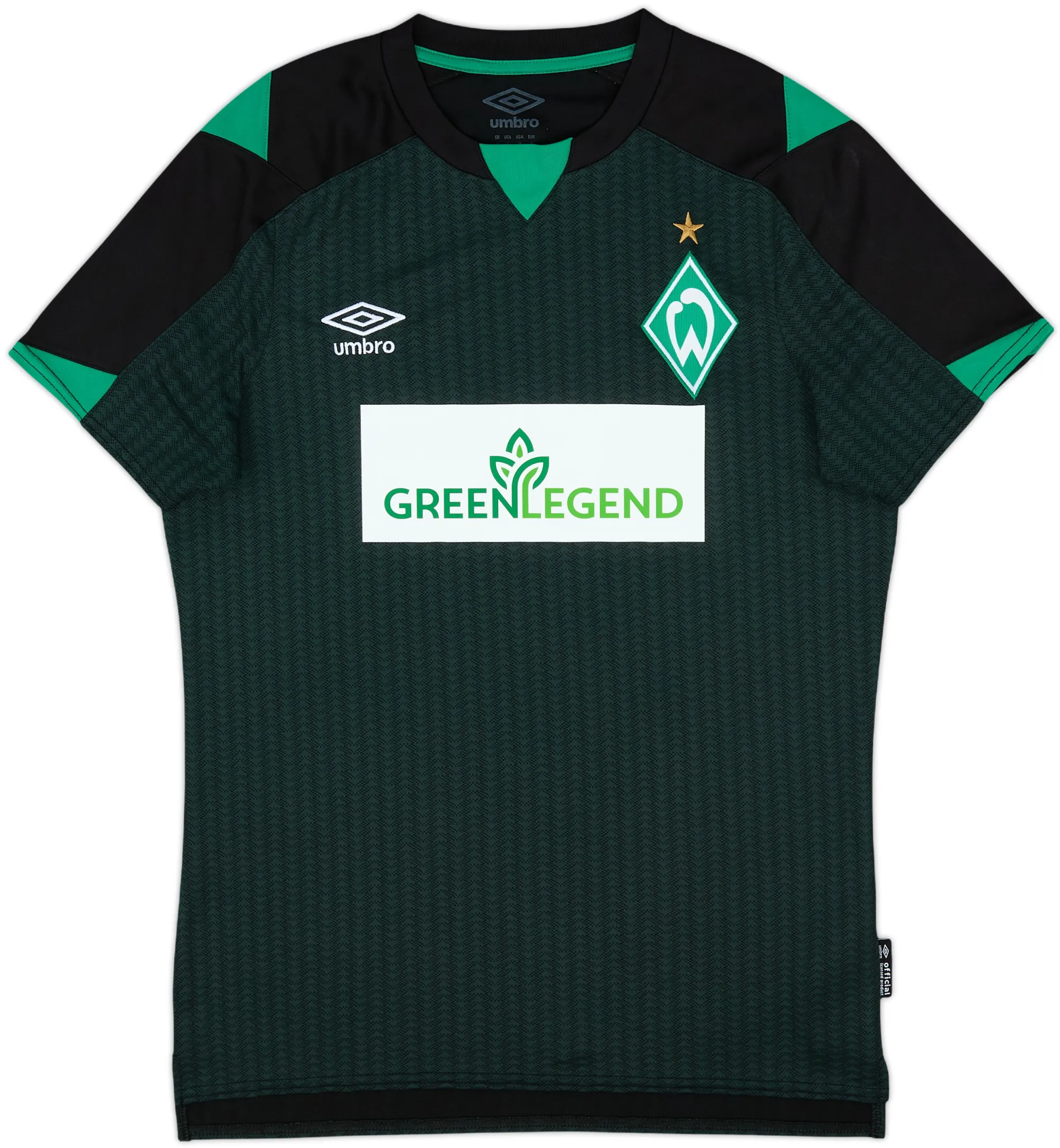 Umbro Werder Bremen Mens SS Third Shirt 2021/22