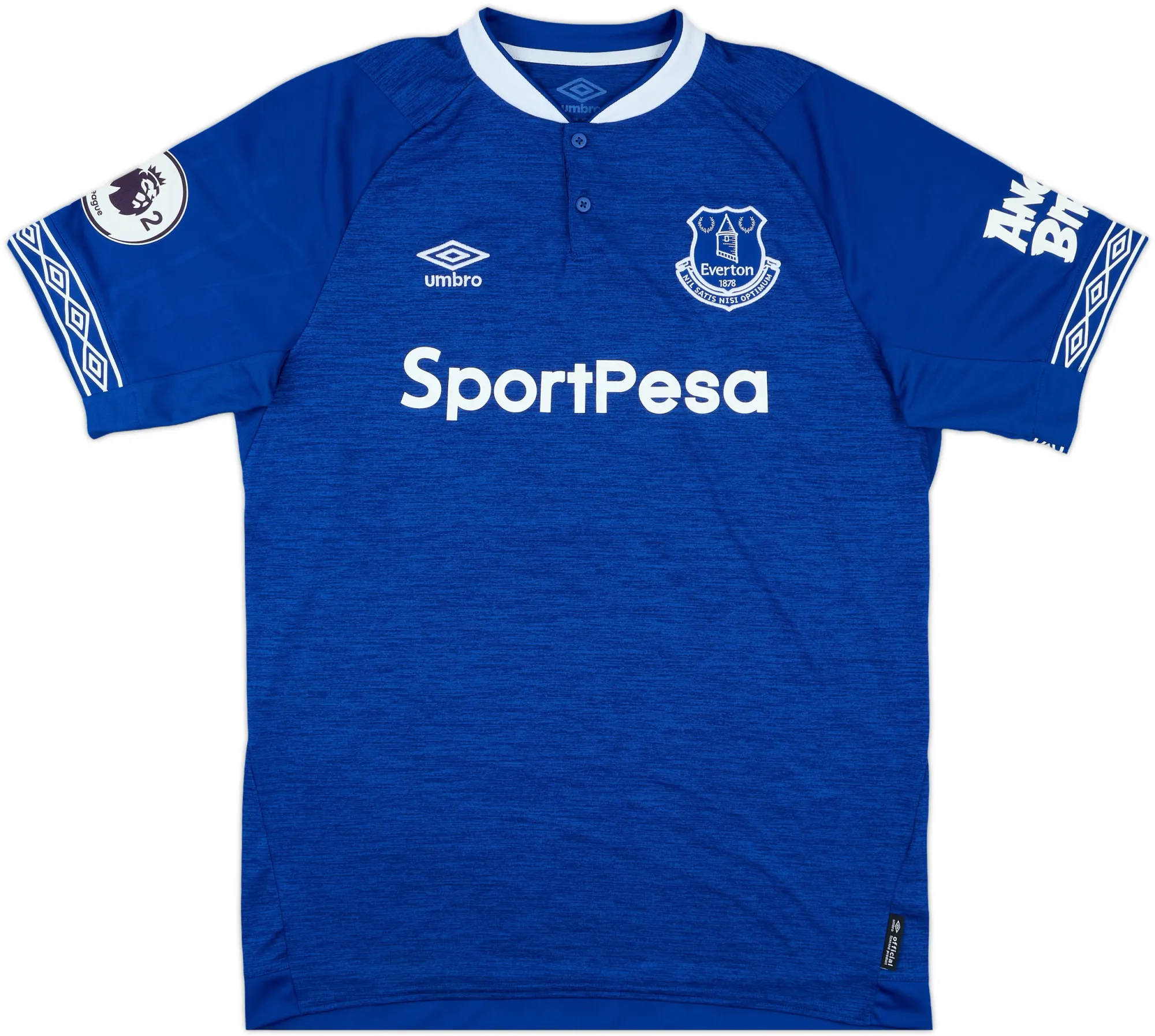 Umbro Everton Mens SS Player Issue Home Shirt 2018/19