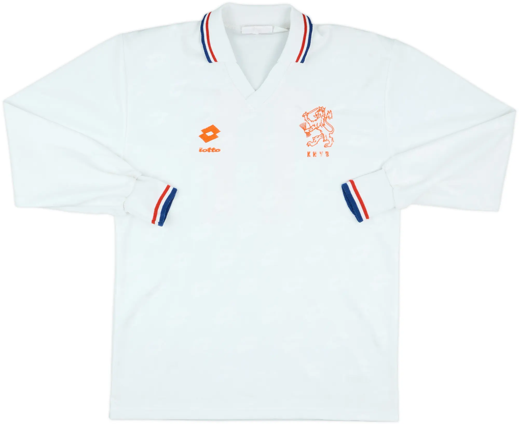 1992-94 Netherlands Match Issue Away L/S Shirt #11