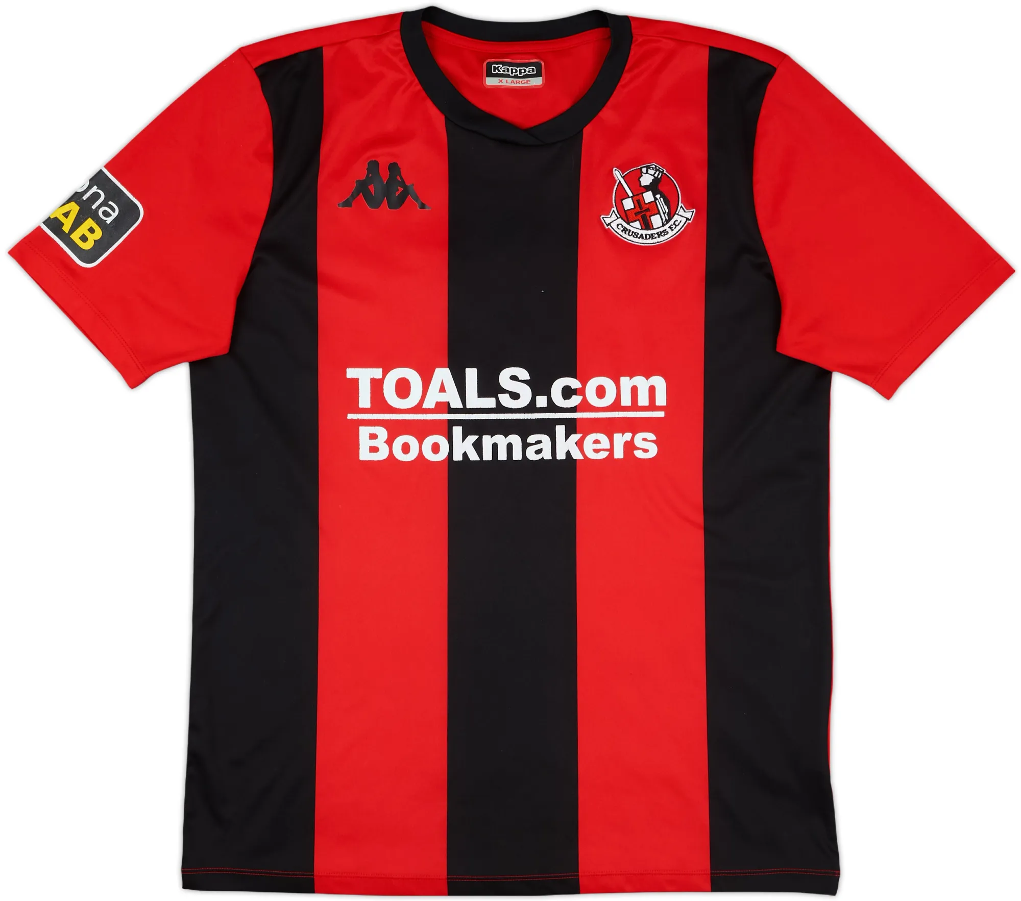 Kappa Crusaders Mens SS Player Issue Home Shirt 2018/20