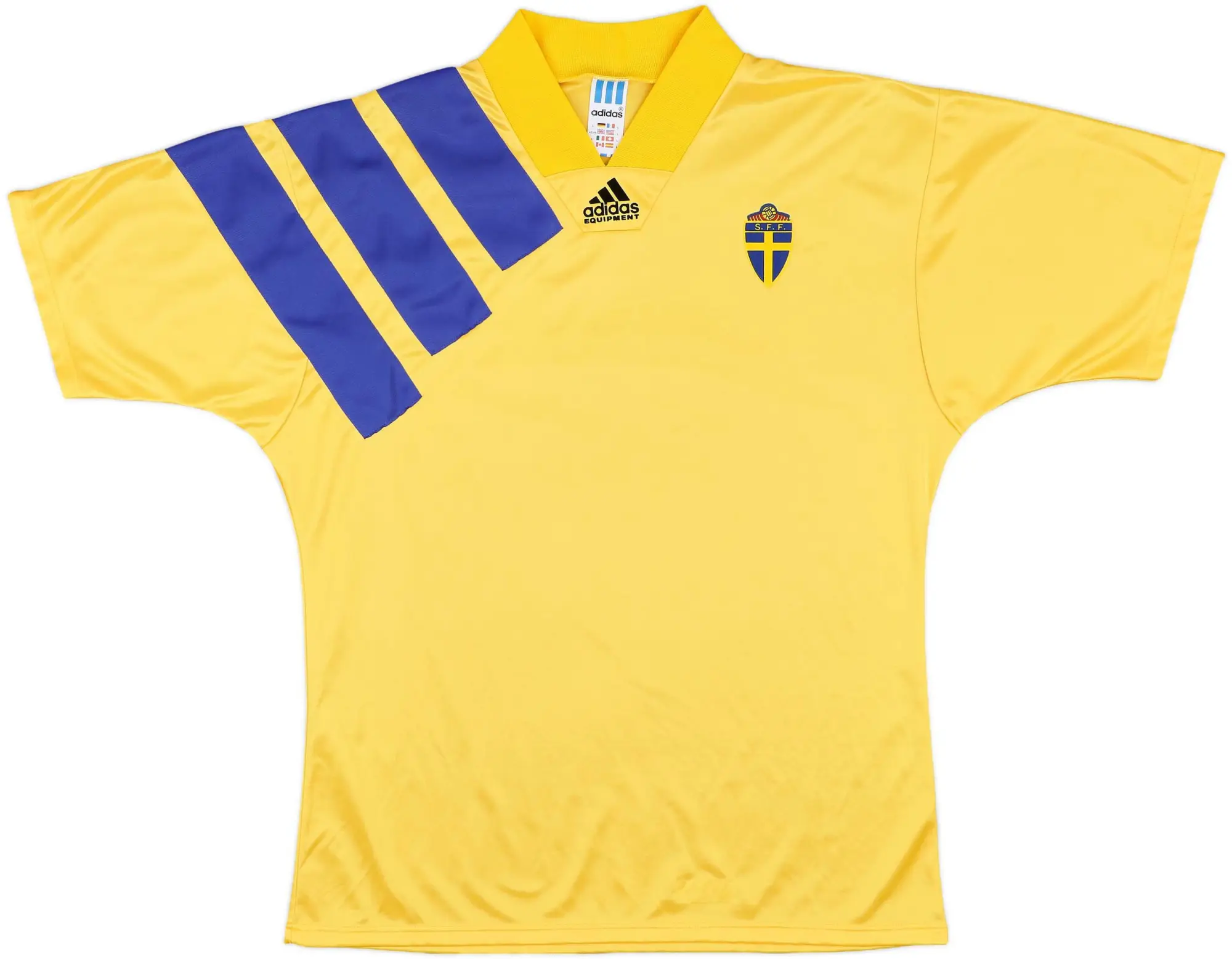 1992-94 Sweden Home Shirt - 10/10 - (L)