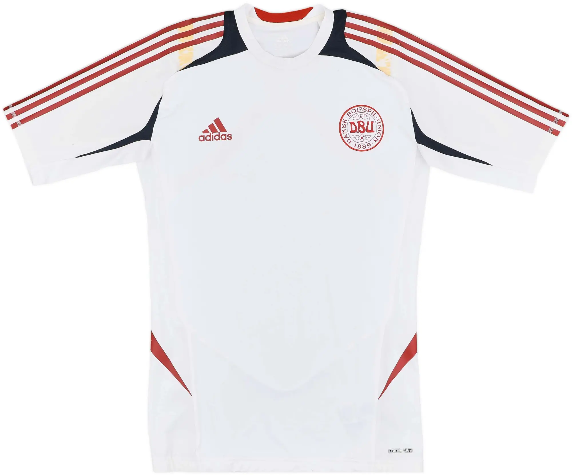 adidas Denmark Mens SS Player Issue Away Shirt 2012