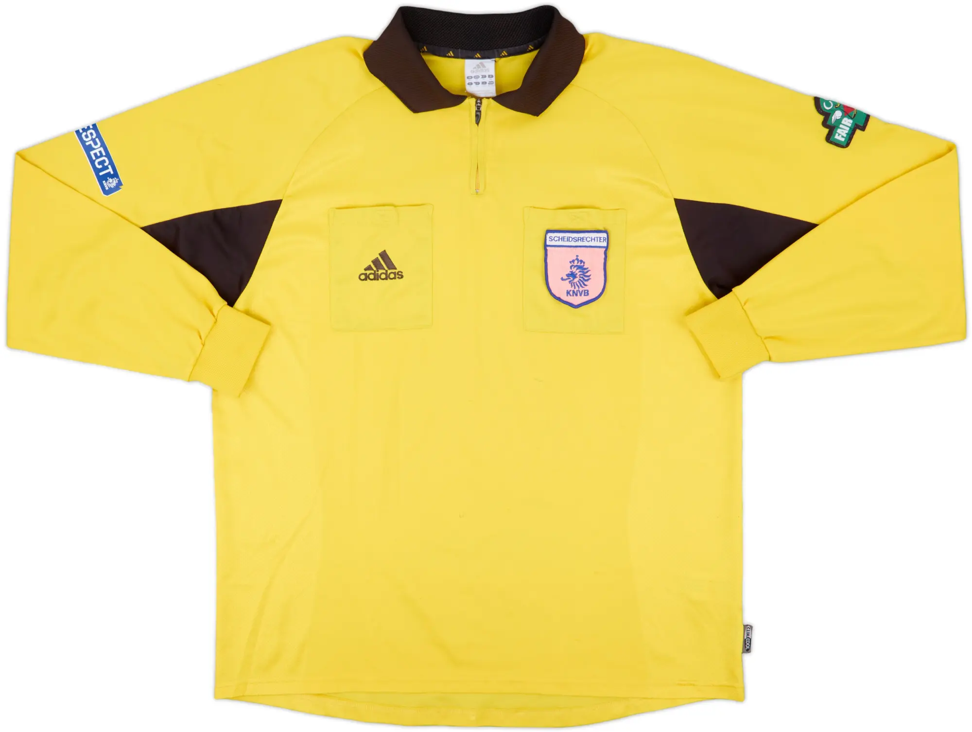 2003 Netherlands adidas Referee L/S Shirt - 6/10 - (XL)