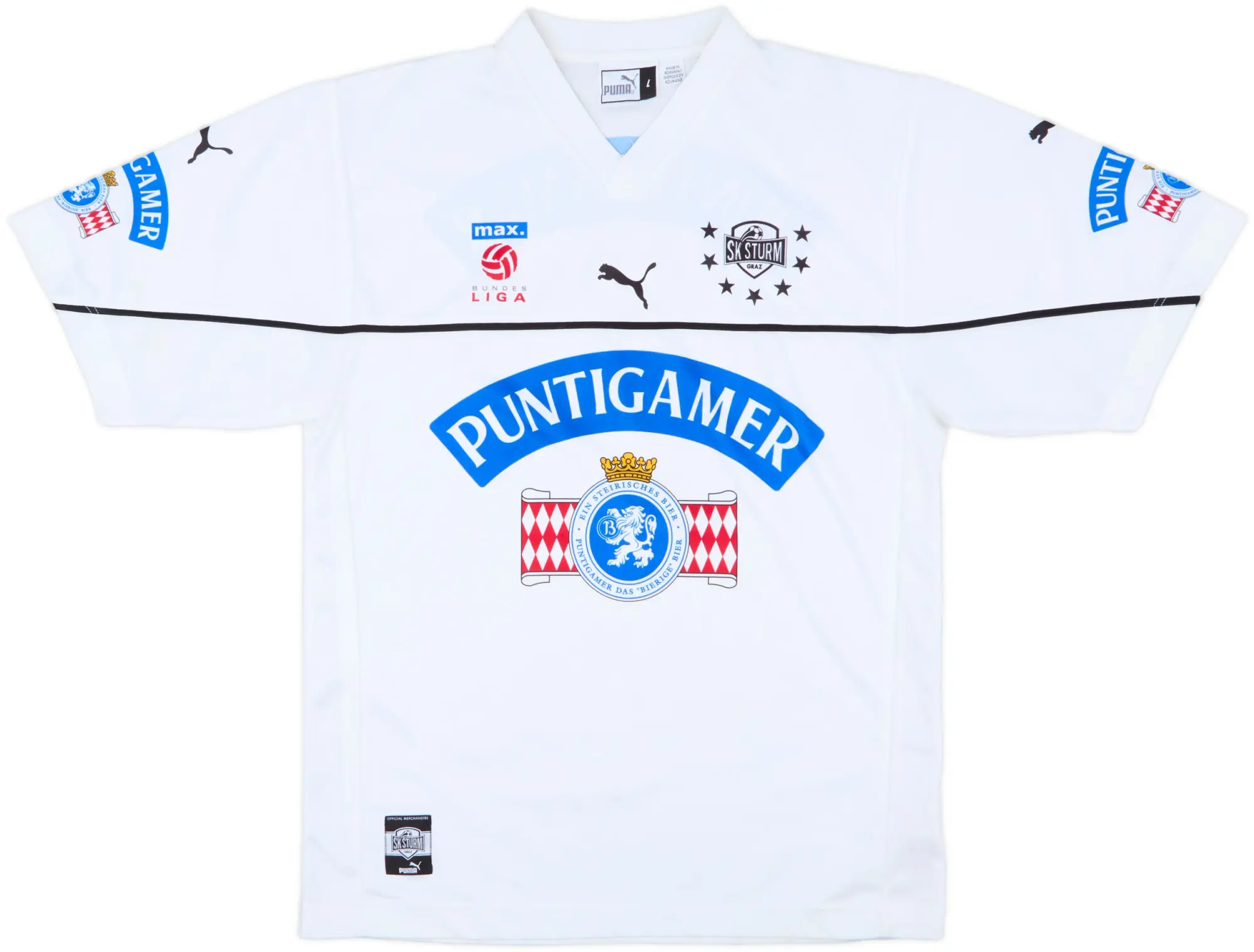 2001-02 Sturm Graz Home Shirt - 8/10 - (L)