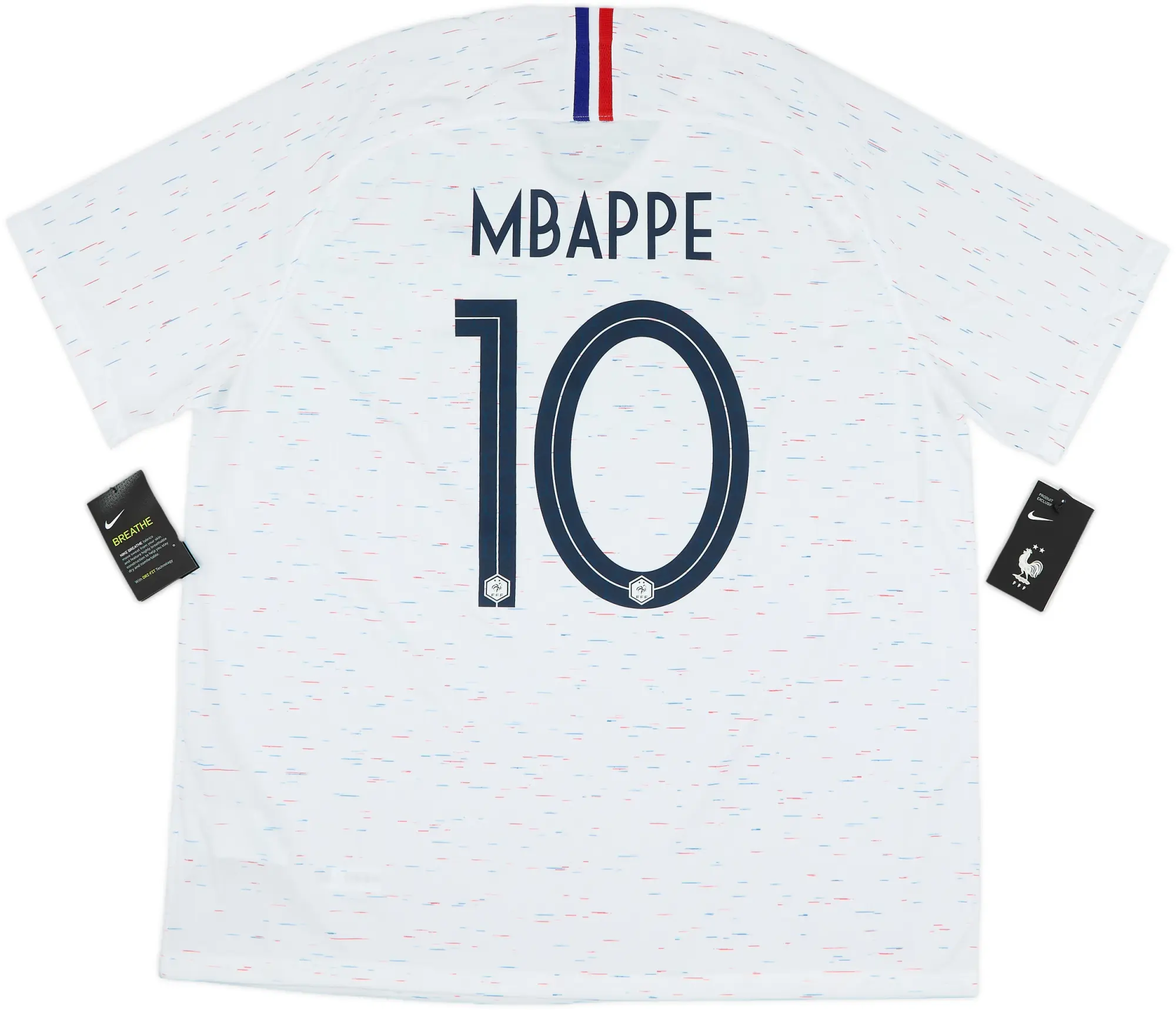 2018 France Away Shirt Mbappe #10 (XXL)
