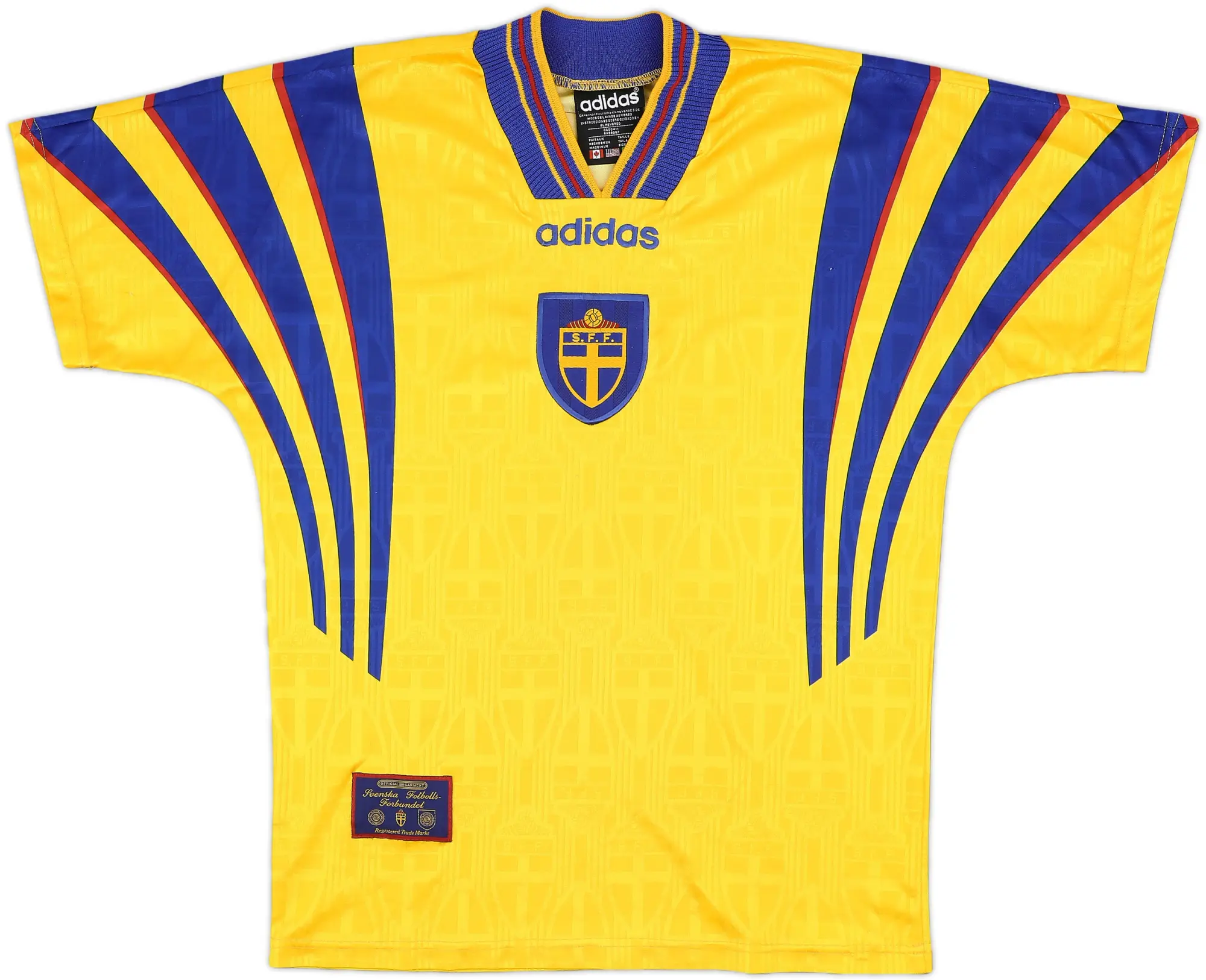 1997 Sweden Home Shirt - 8/10 - (S)