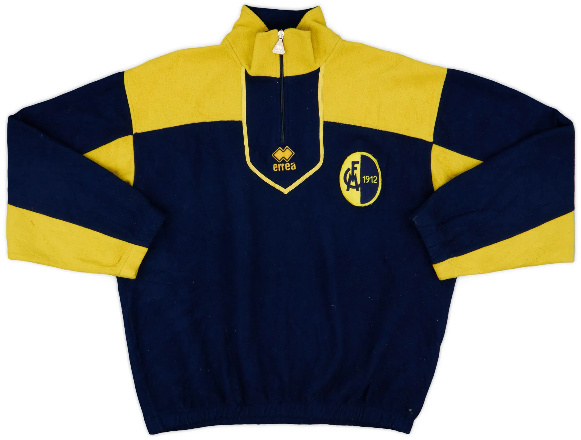 1998-00 Modena Errea 1/4 Zip Fleece Jacket - 8/10 - (XL)
