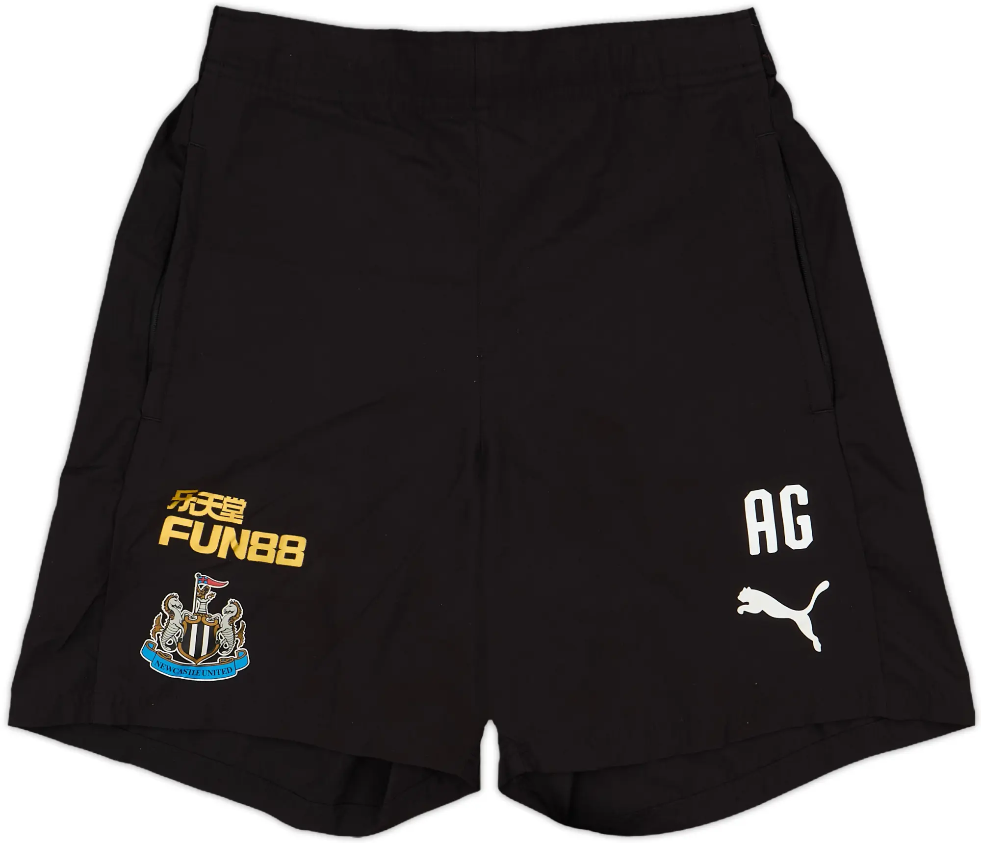 2017-18 Newcastle Staff Issue Puma Training Shorts AG - 7/10 - (M)