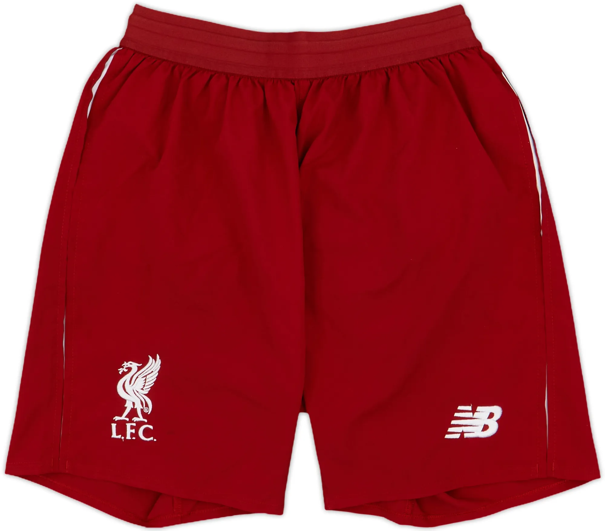 NewBalance Liverpool Boys Home Shorts 2018/19