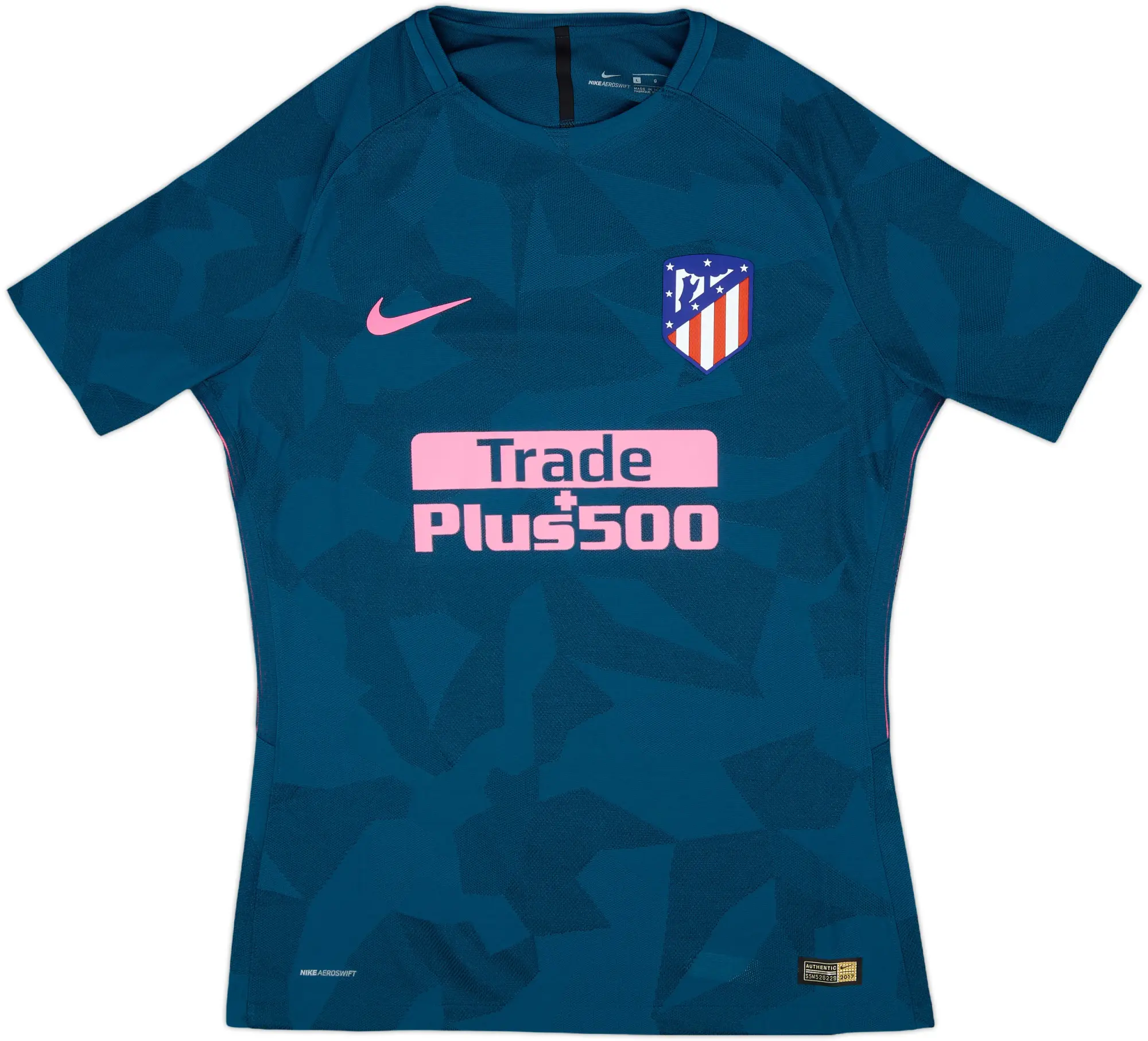 Nike Atlético Madrid Mens SS Player Issue Third Shirt 2017/18