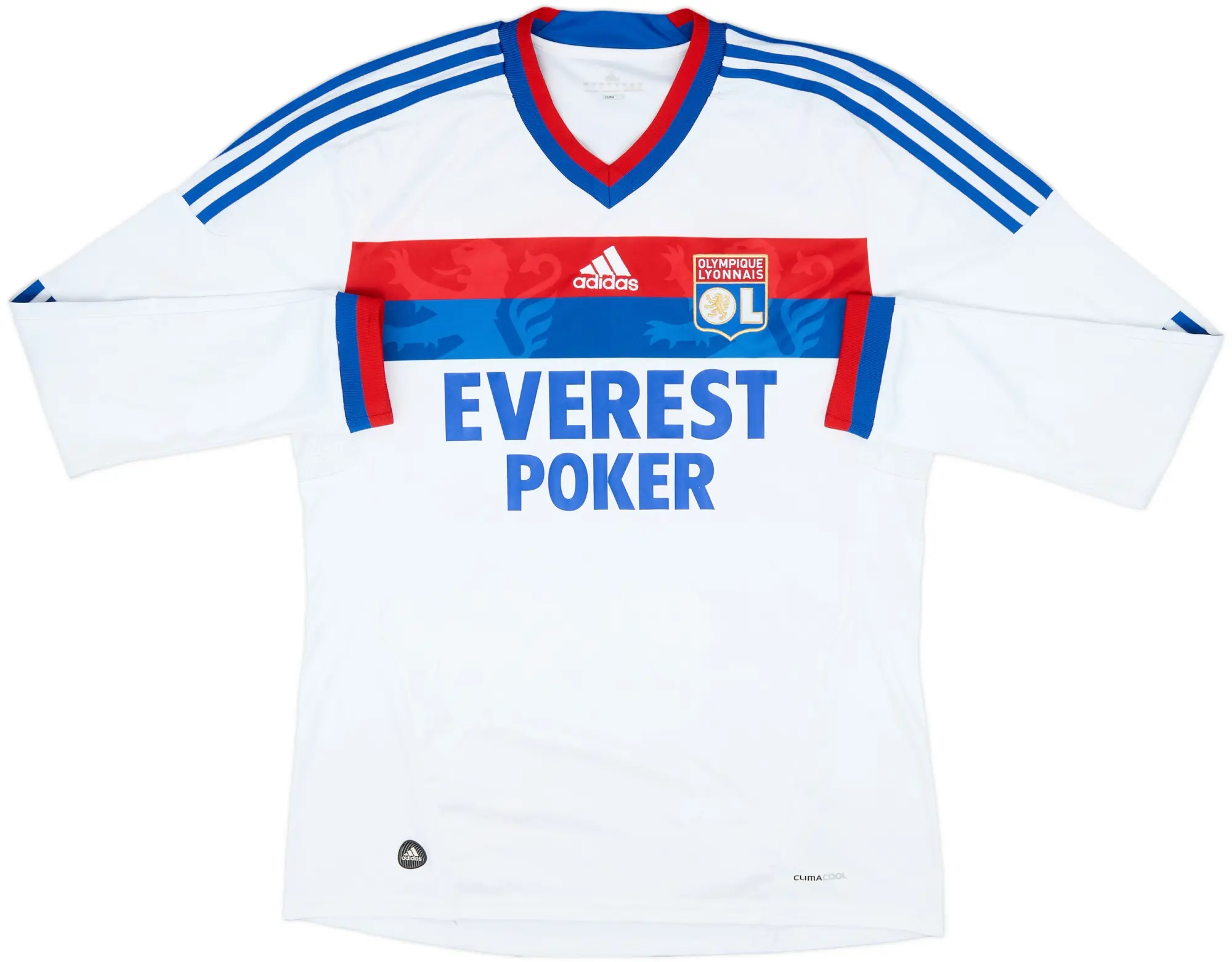 adidas Lyon Mens LS Home Shirt 2011/12