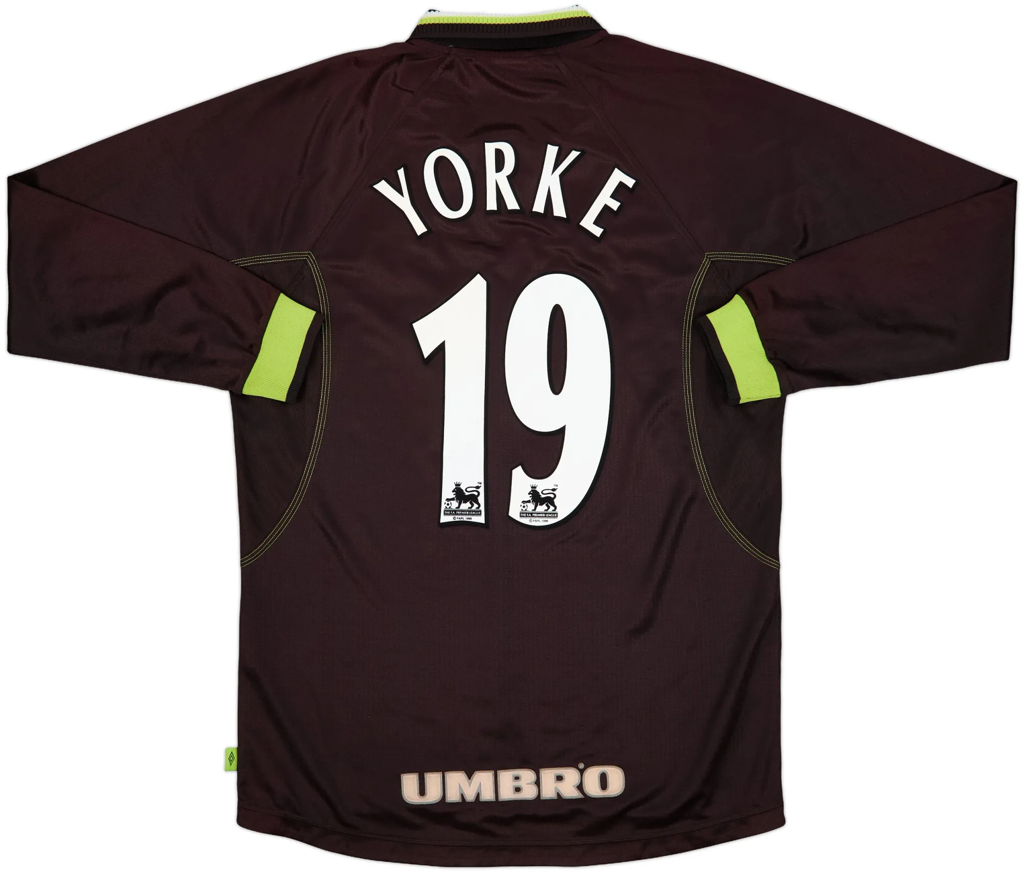 Umbro Manchester United Mens LS Third Shirt 1998/99