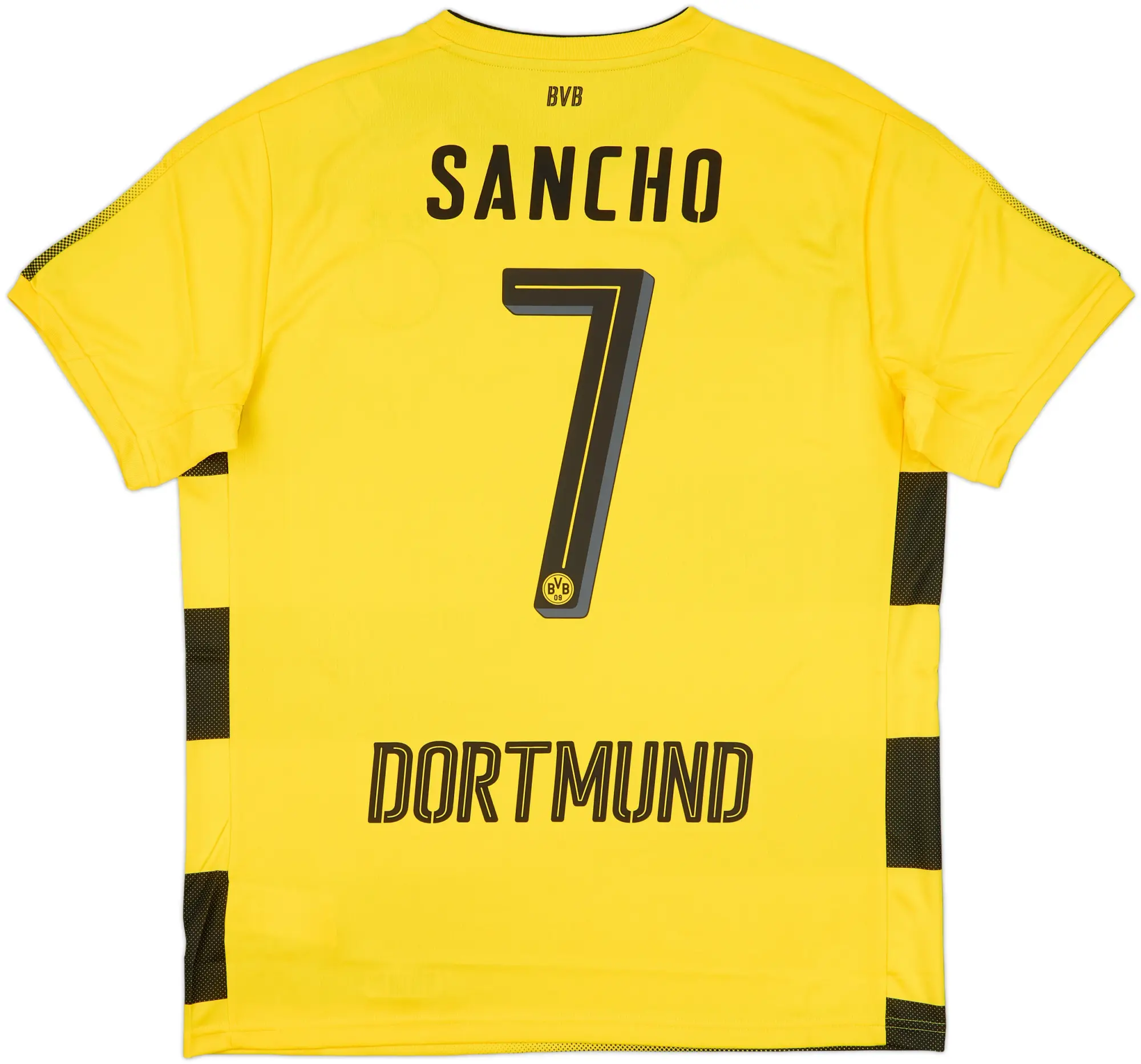 2017-18 Borussia Dortmund Home Shirt Sancho #7 (L)