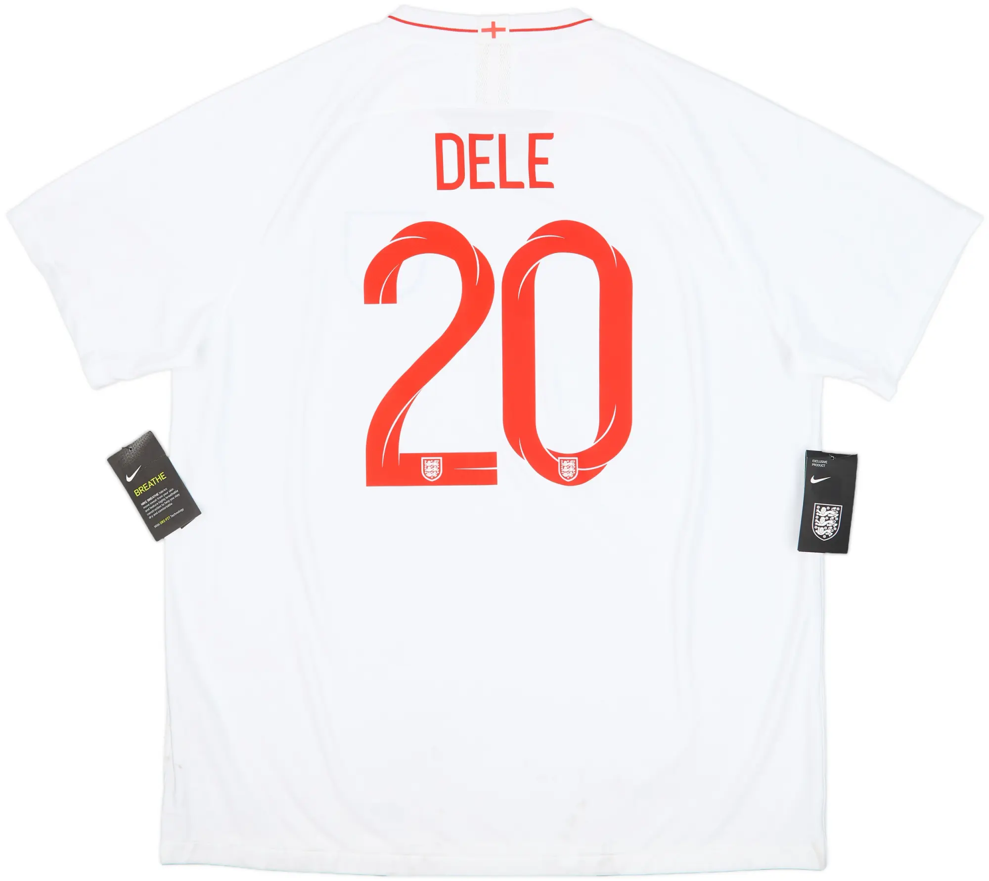 2018-19 England Home Shirt Dele #20 (XXL)