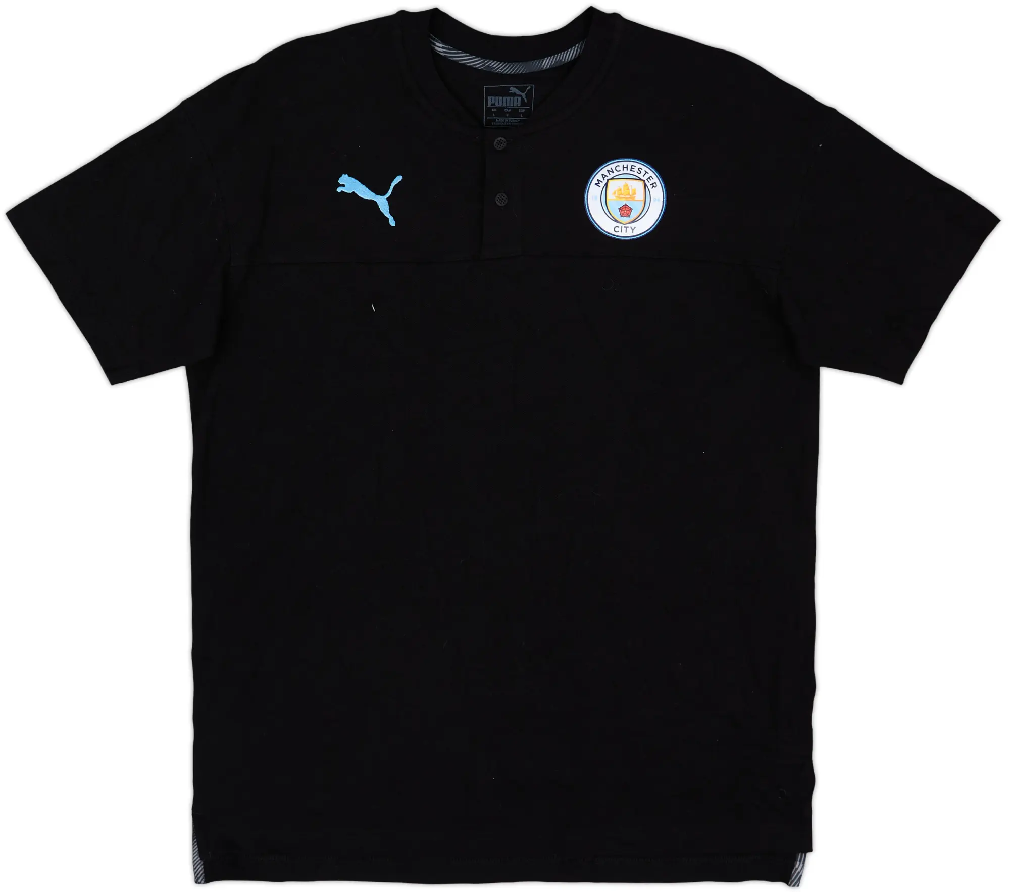 2019-20 Manchester City Puma Polo Shirt - 10/10 - (L)