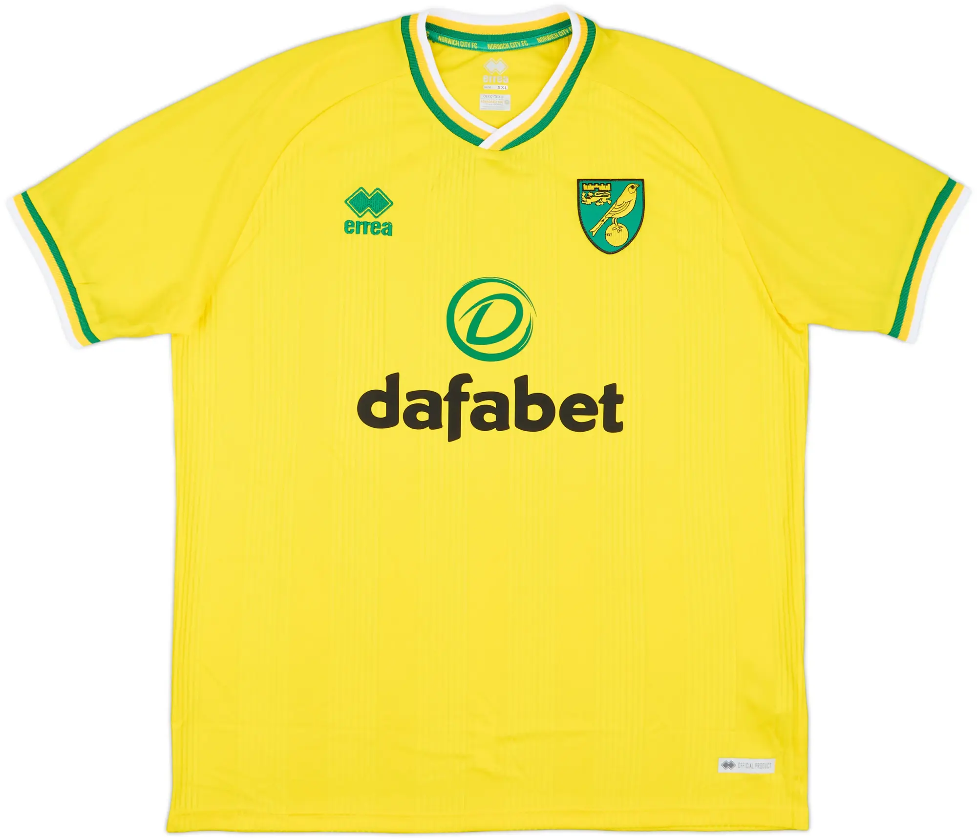 2020-21 Norwich City Home Shirt - 7/10 - (XXL)
