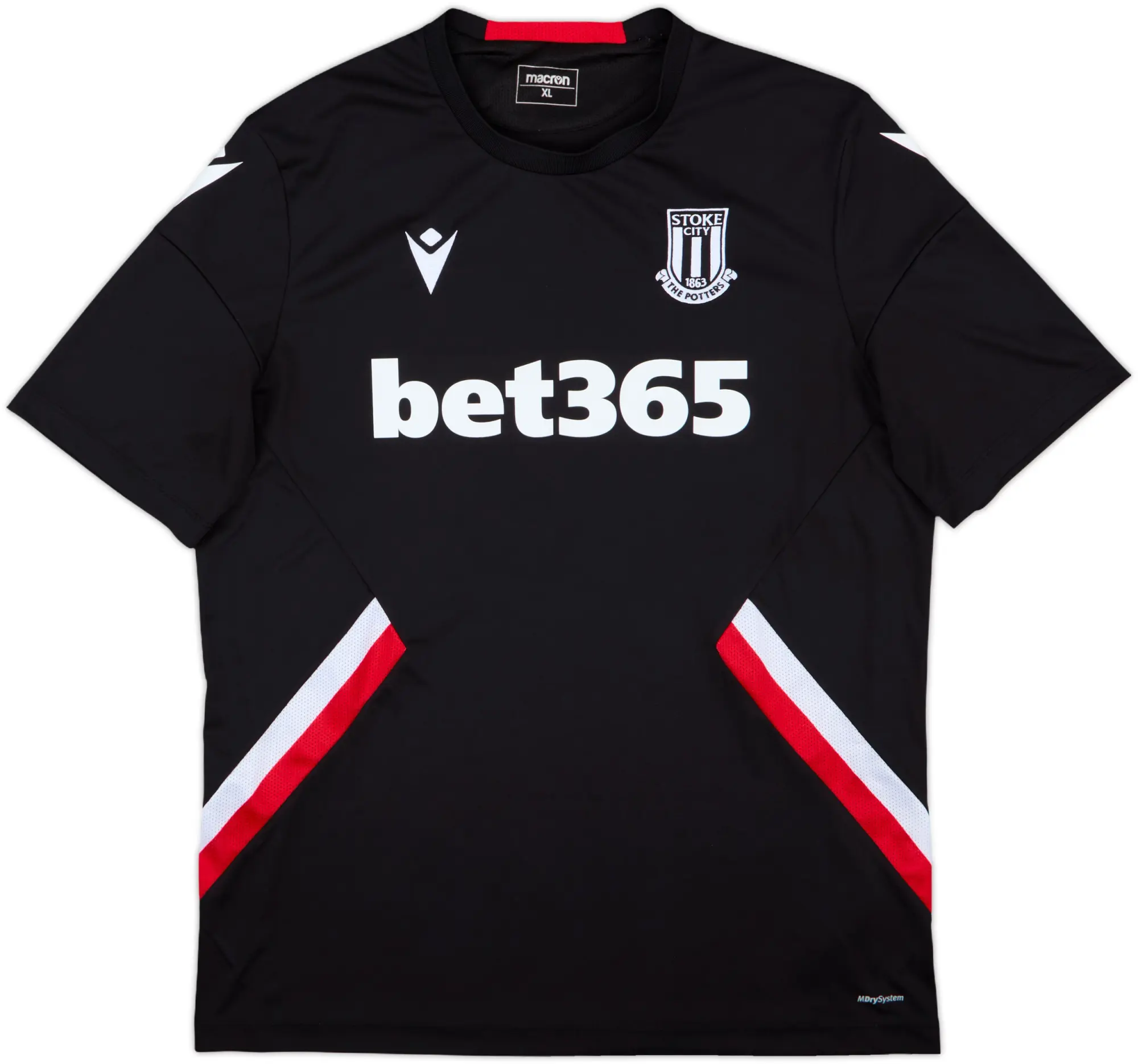 2022-23 Stoke City Macron Training Shirt - 9/10 - (XL)