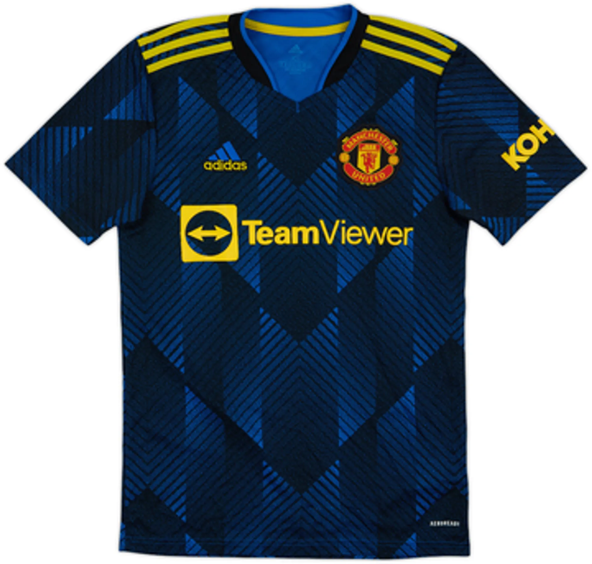 adidas Manchester United Mens SS Third Shirt 2021/22
