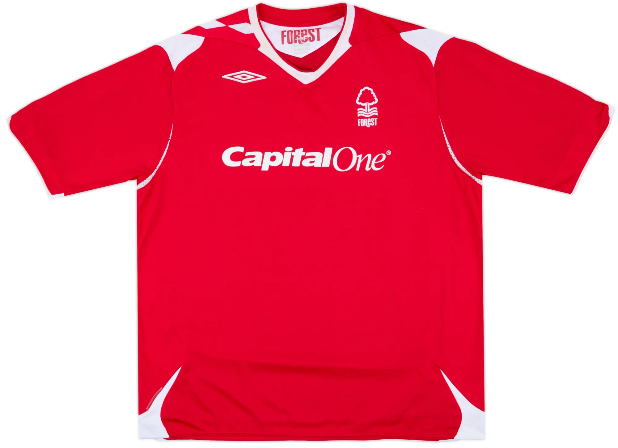 Umbro Nottingham Forest Mens SS Home Shirt 2006/08